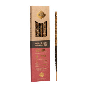 Incienso Natural Doble Aroma Mirra y Palo Santo