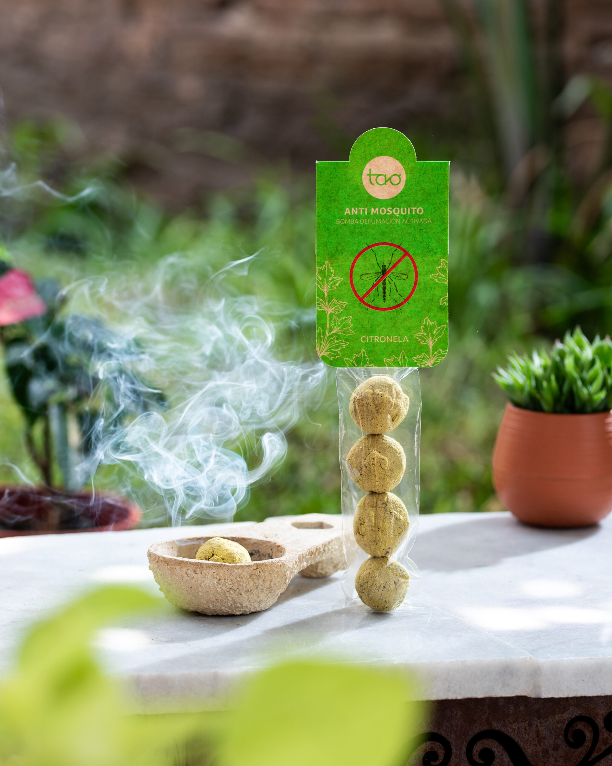 Incienso Tao Citronella Antimosquito Pastillas