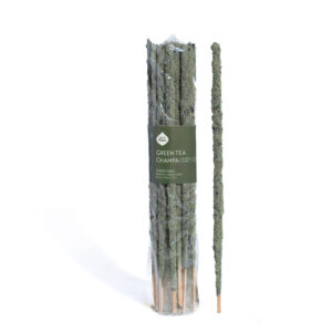 Incienso Sagrada Madre Te Verde-Flor Champa x20