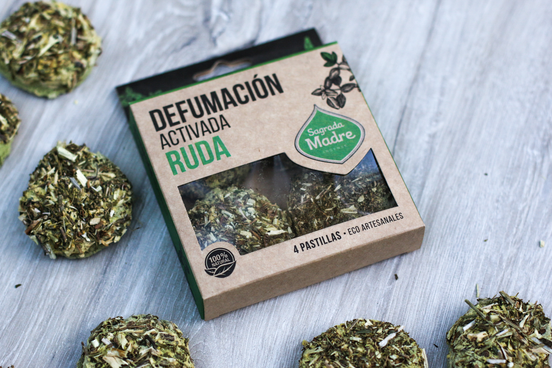 Pastilla x 4 Ruda - Imagen 2