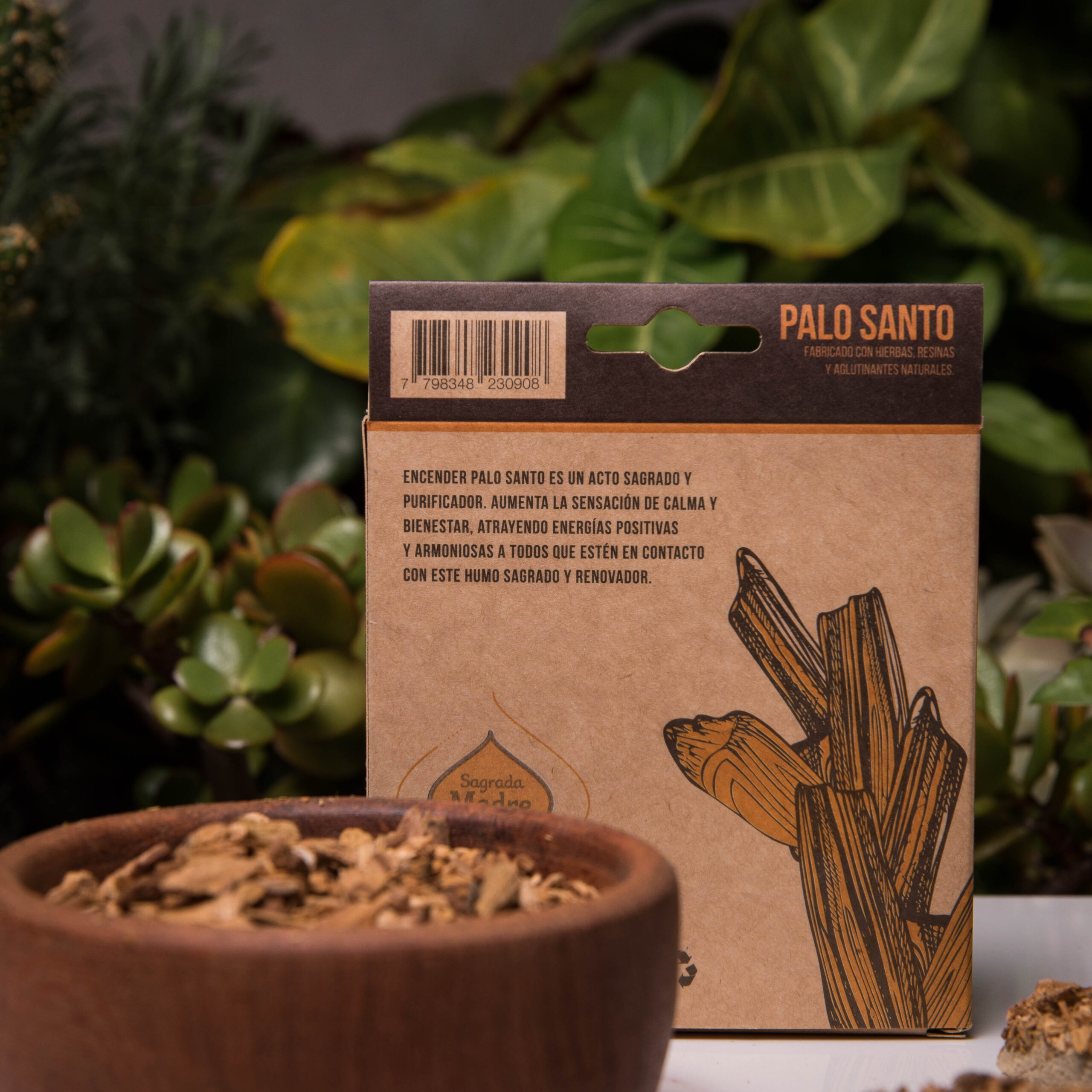 Pastilla x 4 Palo Santo - Imagen 4