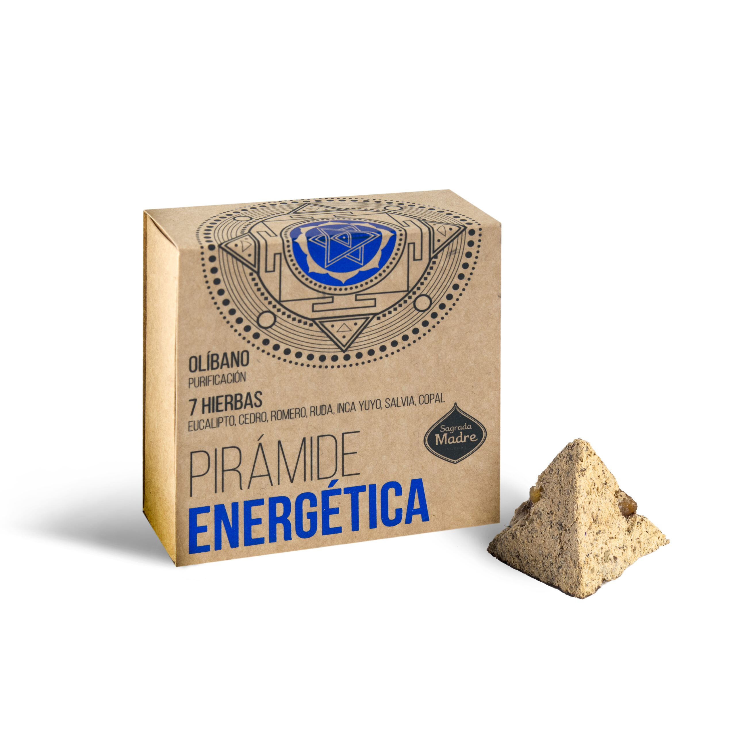 Pirámide Energética x 4 U. 7 Hierbas-Olibano