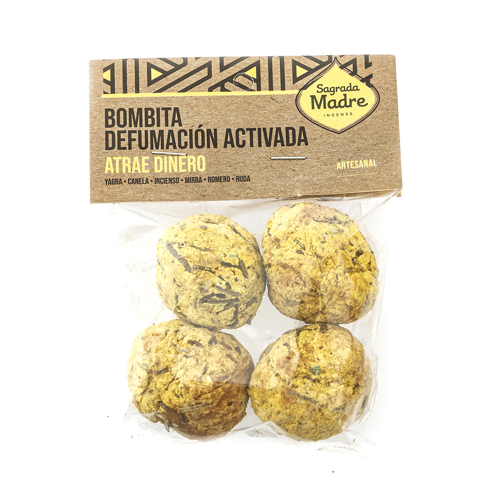 Pack Bombita x4 Atrae Dinero