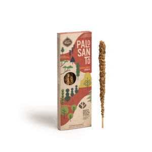 Incienso Linea Palo Santo Sustentable Sandalo x4 Corto