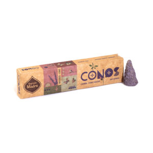 Conos Lavanda y Flores Violetas - Antiestrés