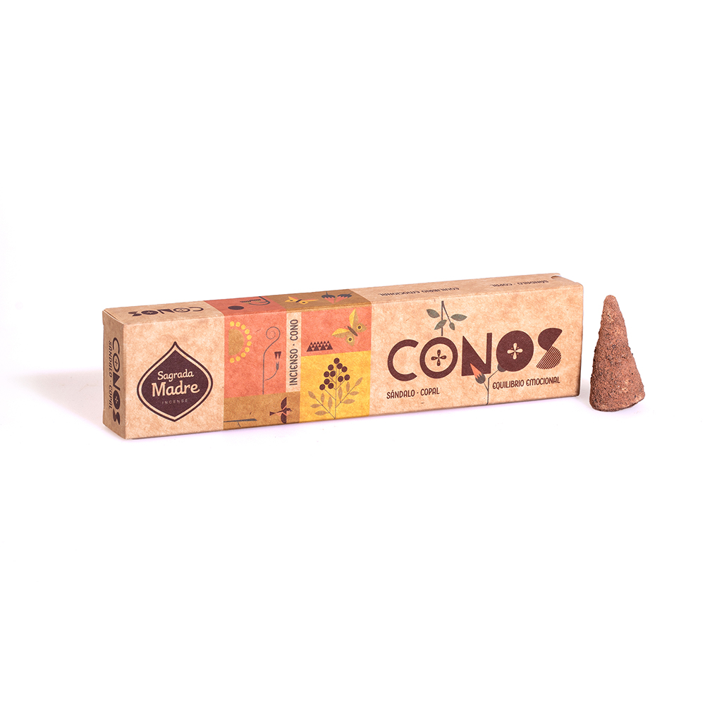 Conos Sándalo - Copal - Equilibrio Emocional