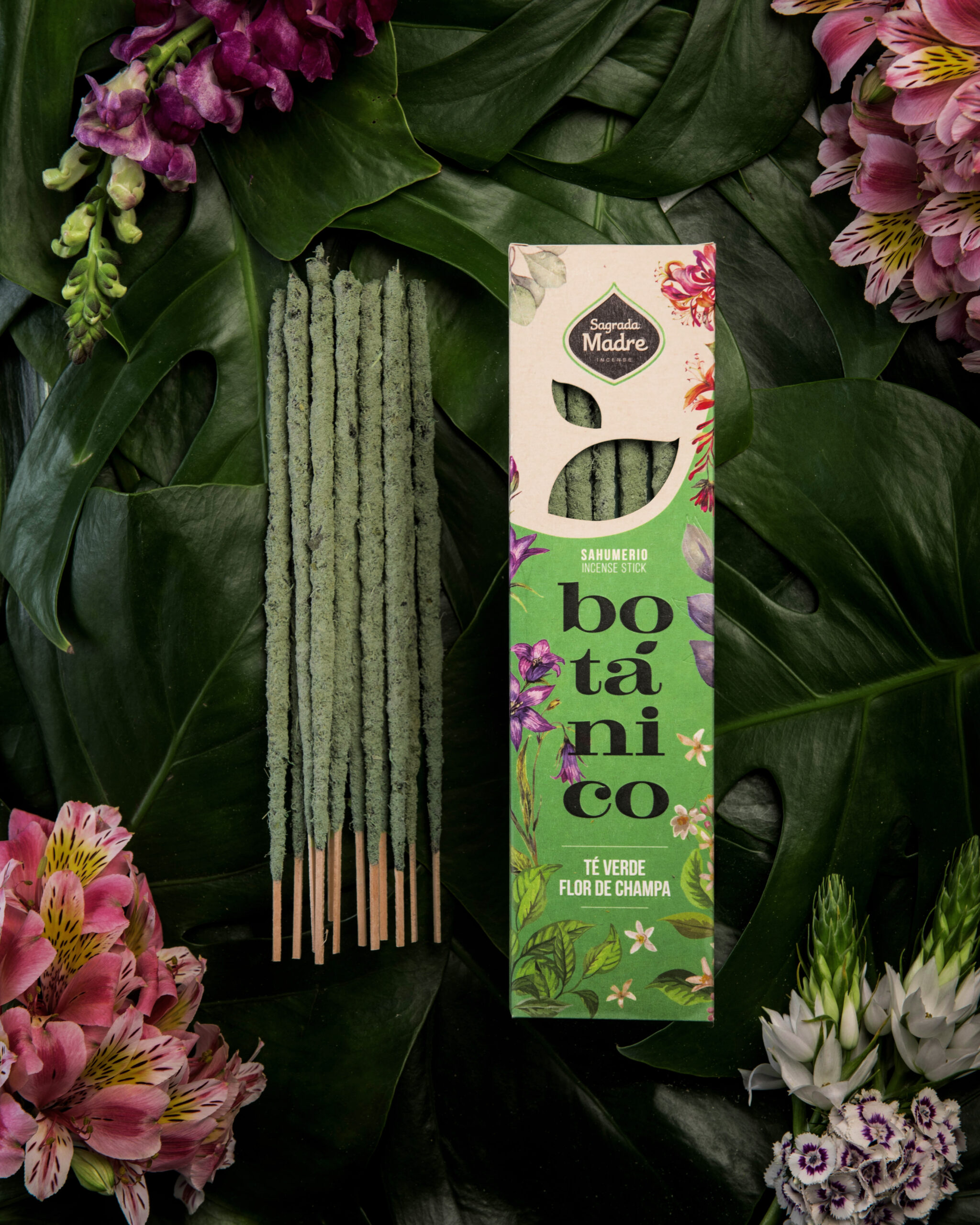 Incienso Botánico Te Verde - Champa - Imagen 2