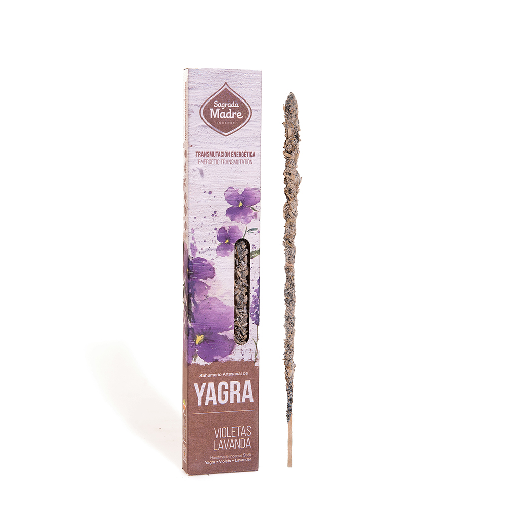 Incienso Yagra Violetas y Lavanda