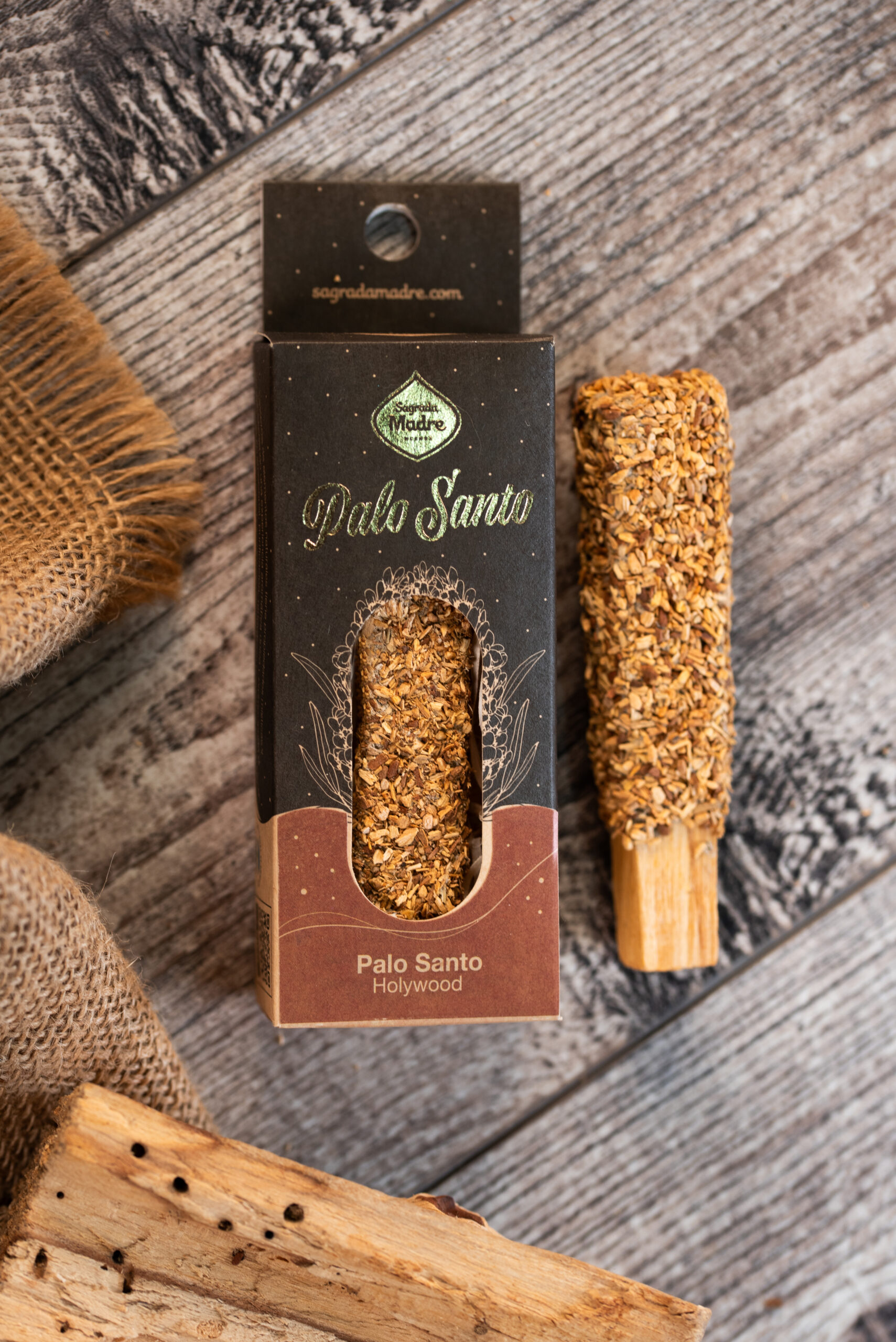 Stick de Palo Santo Puro con Chips - Imagen 2
