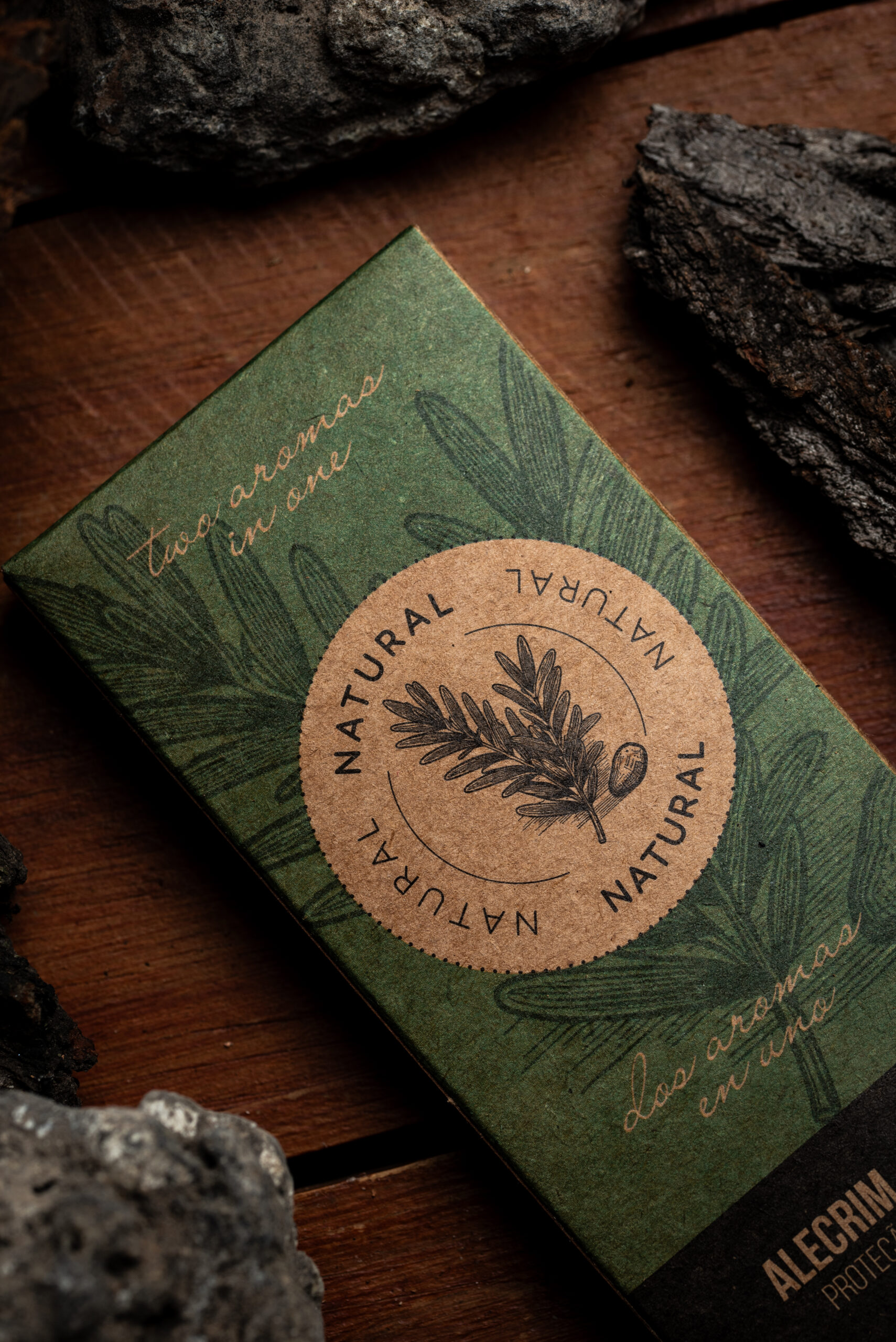 Incienso Natural Doble Aroma - Copal y Romero - Imagen 2