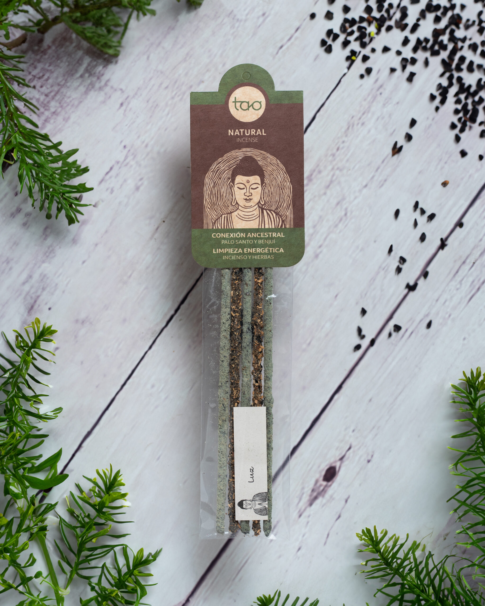 Incienso Tao Combinado Palo Santo - Benjui Limpieza Energetica