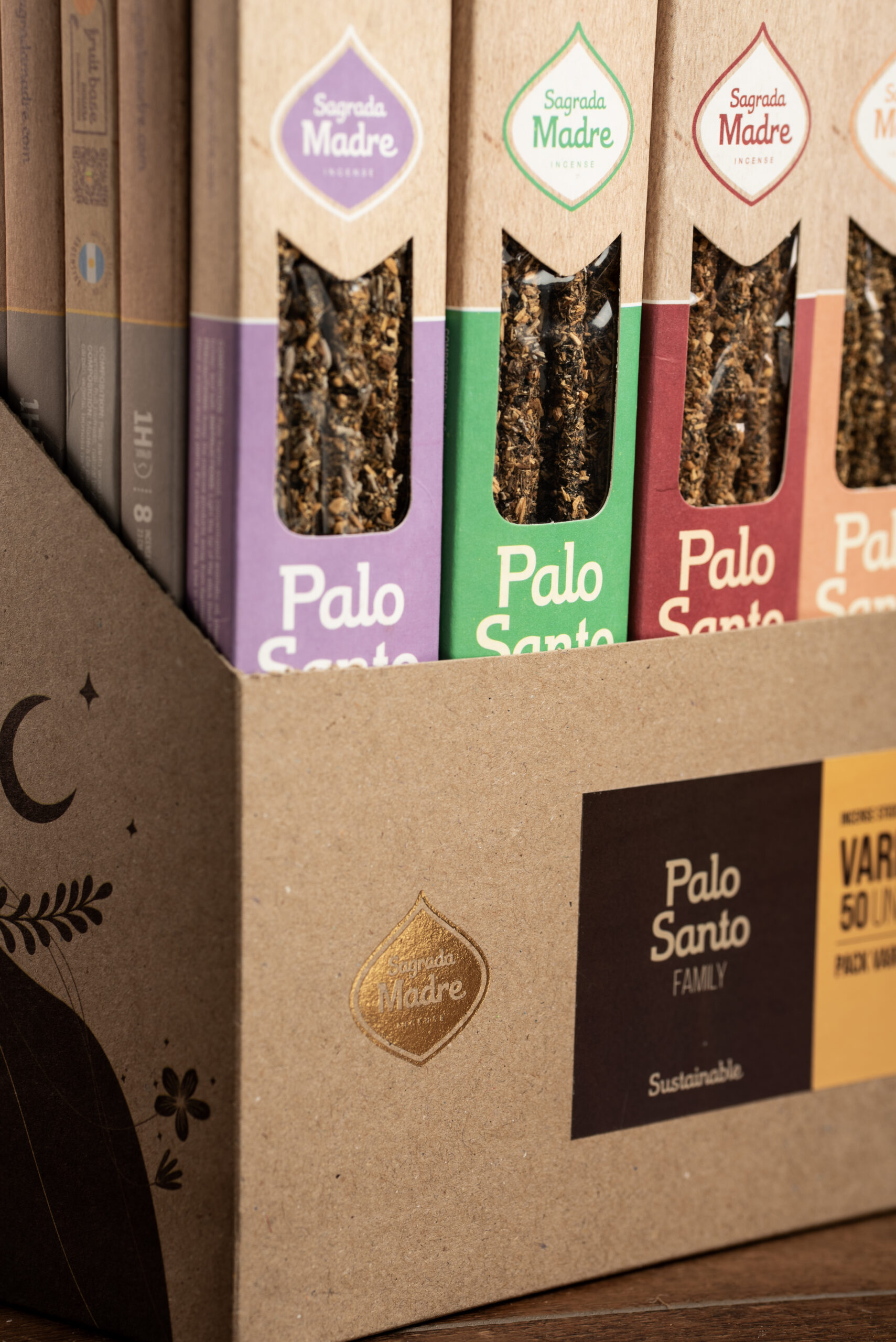 Incienso Family Pack Palo Santo 50 Unidades - Imagen 4