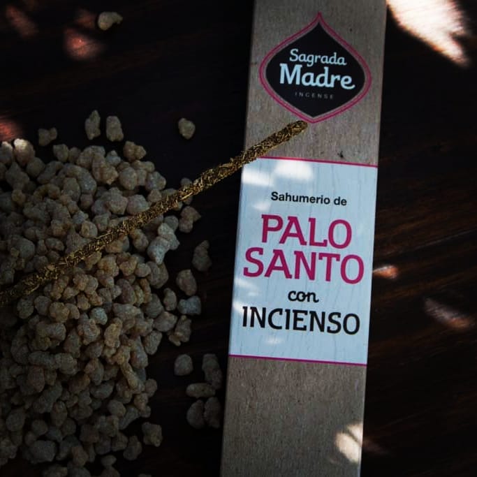 Sahumerio Palo Santo con Resina de Incienso - Imagen 3