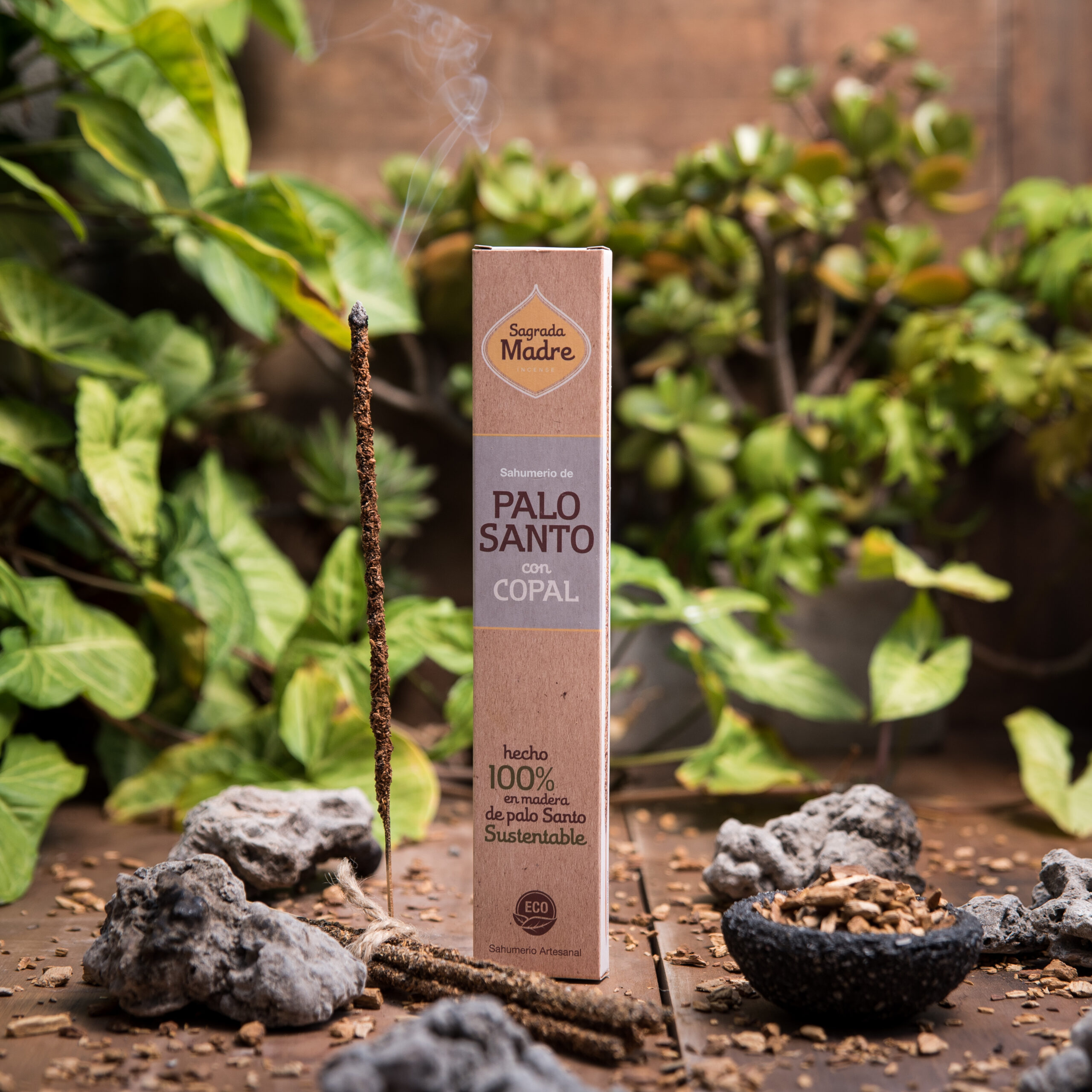 Sahumerio Palo Santo con Resina de Copal - Imagen 8