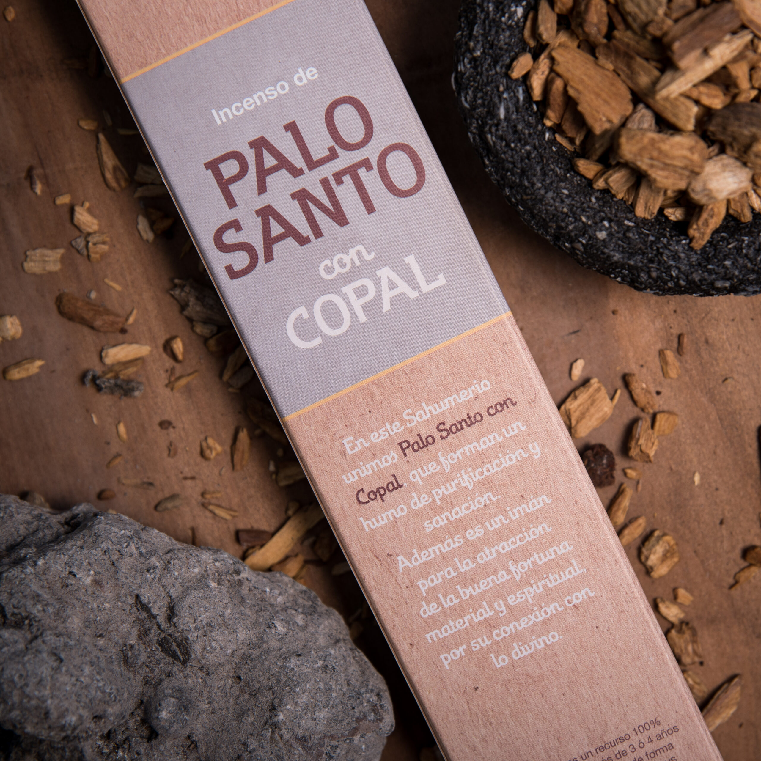 Sahumerio Palo Santo con Resina de Copal - Imagen 7