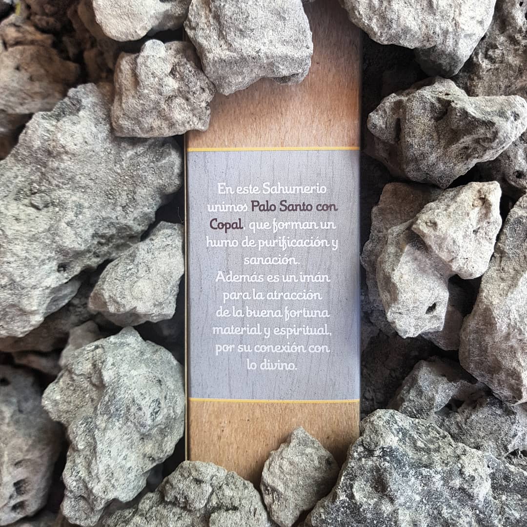 Sahumerio Palo Santo con Resina de Copal - Imagen 3
