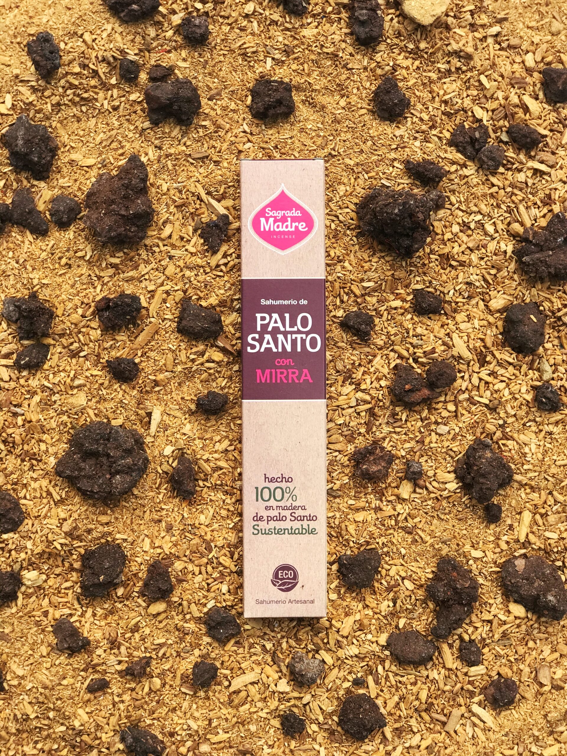 Sahumerio Palo Santo con Resina de Mirra - Imagen 6