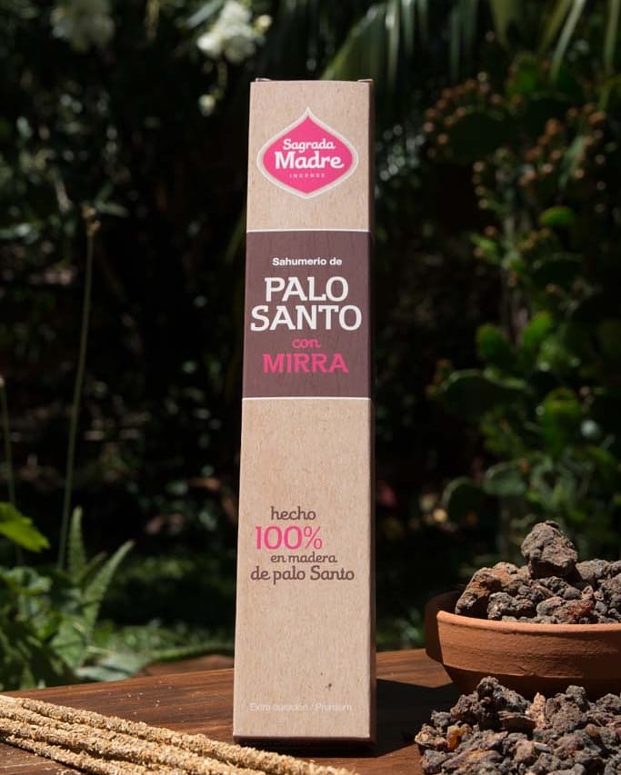 Sahumerio Palo Santo con Resina de Mirra - Imagen 4