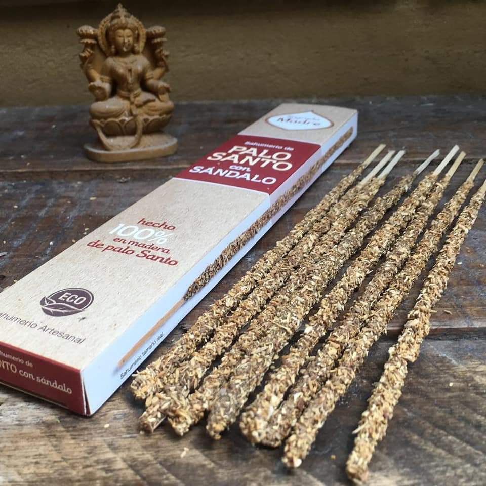 Sahumerio Palo Santo con Sándalo - Imagen 4
