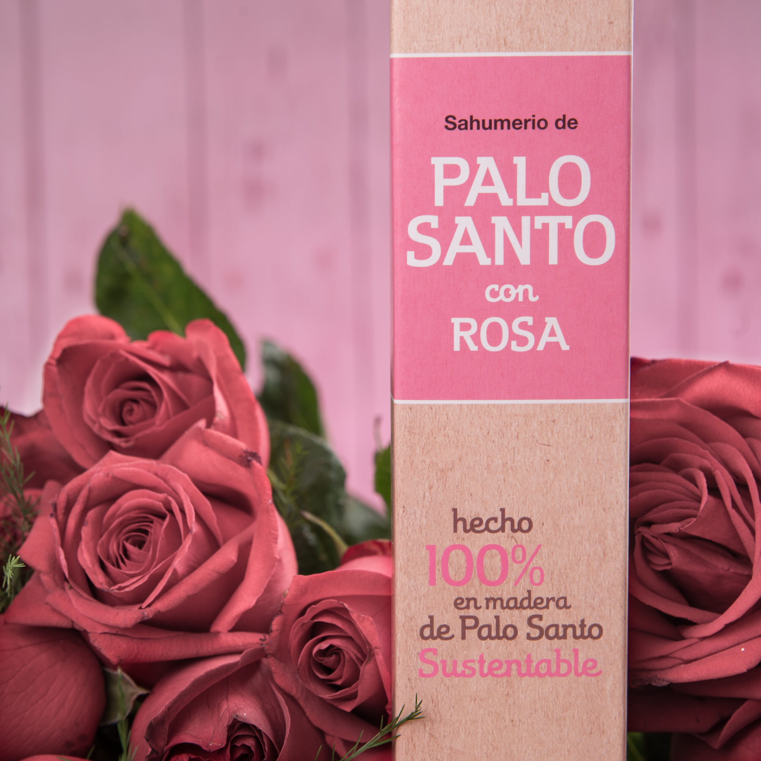 Sahumerio Palo Santo con Rosa - Imagen 7