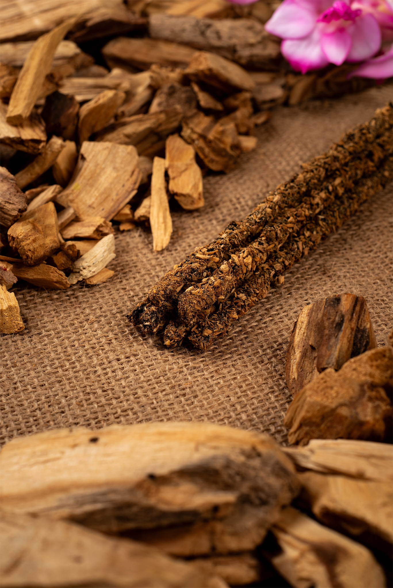 Sahumerio Palo Santo con Fresias - Imagen 7