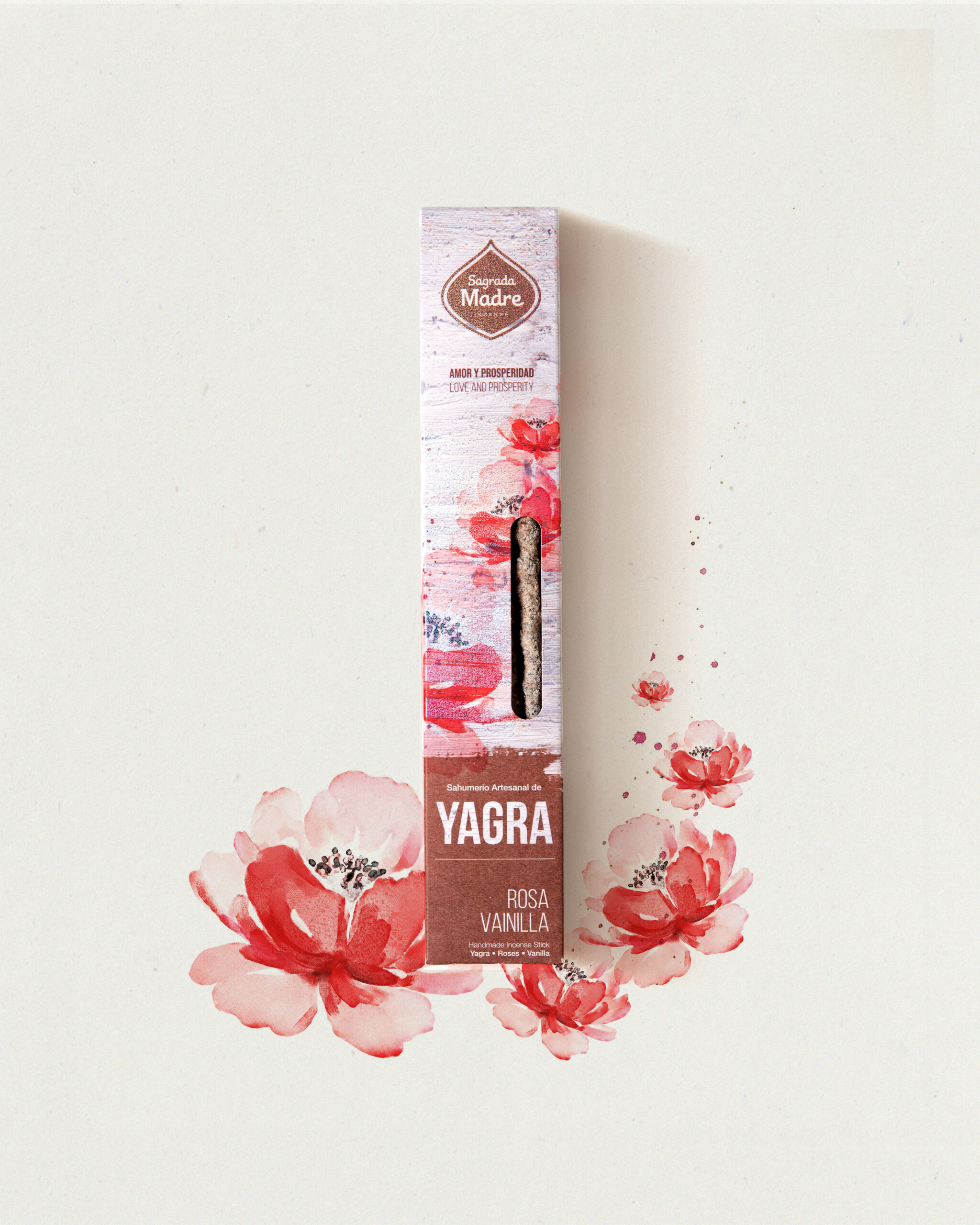 Incienso Yagra - Rosa y Vainilla - Imagen 4