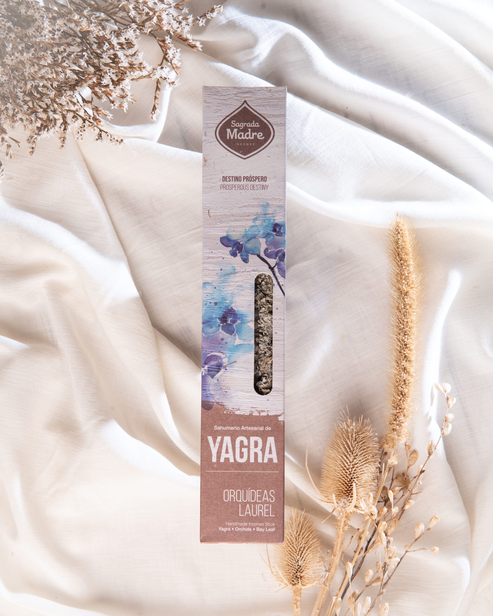 Incienso Yagra - Orquideas y Laurel - Imagen 2