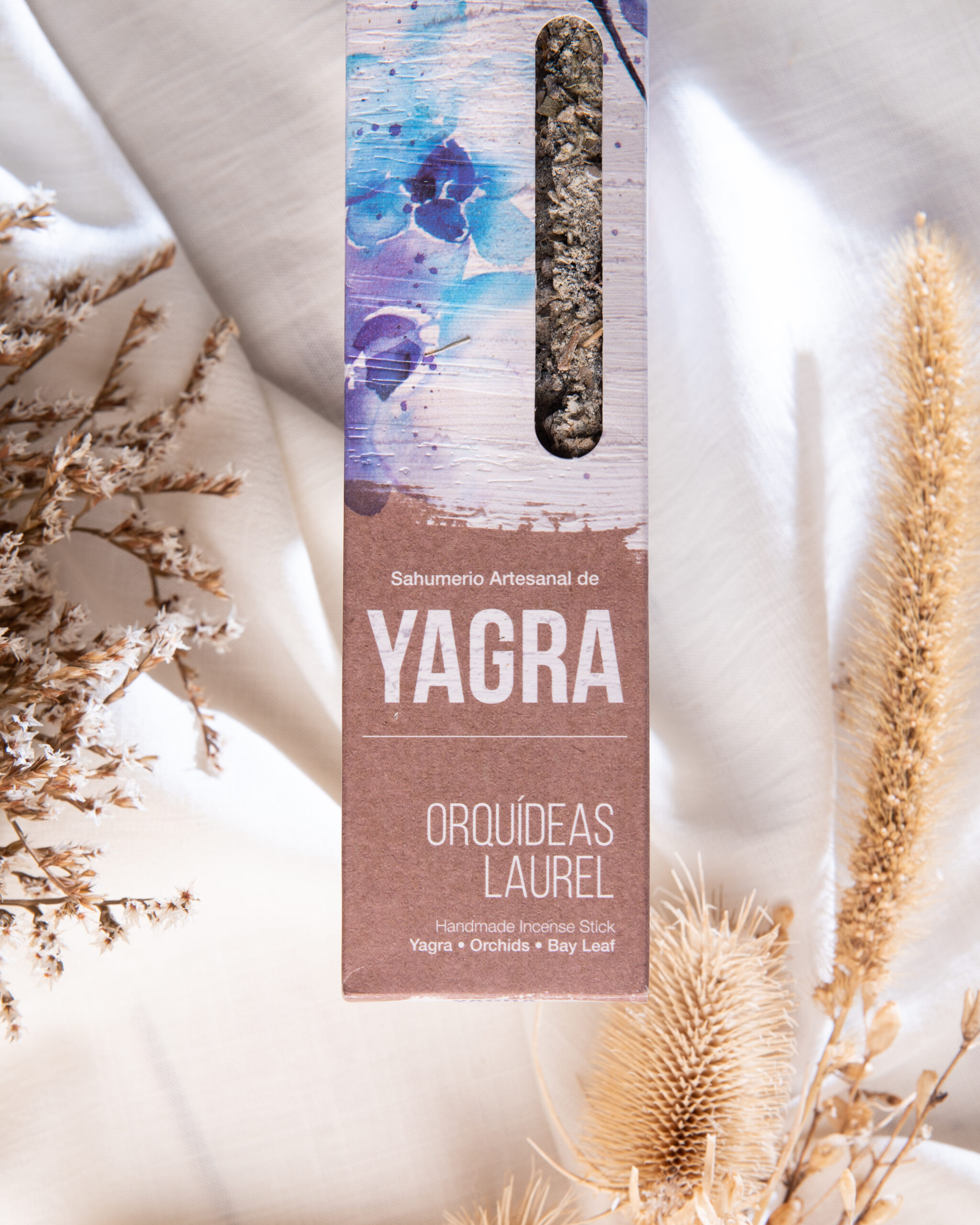 Incienso Yagra - Orquideas y Laurel - Imagen 4