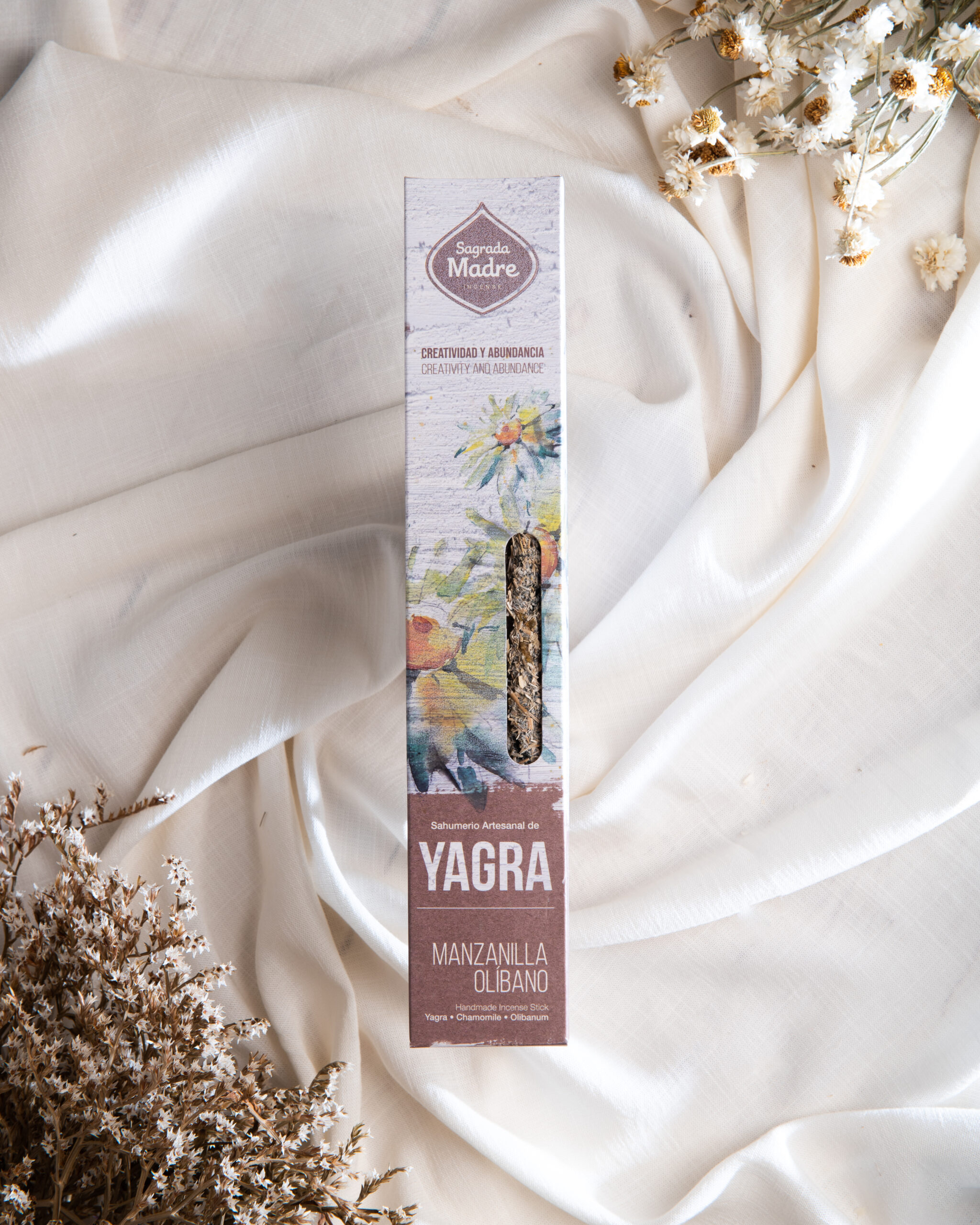 Incienso Yagra - Manzanilla y Olíbano - Imagen 2