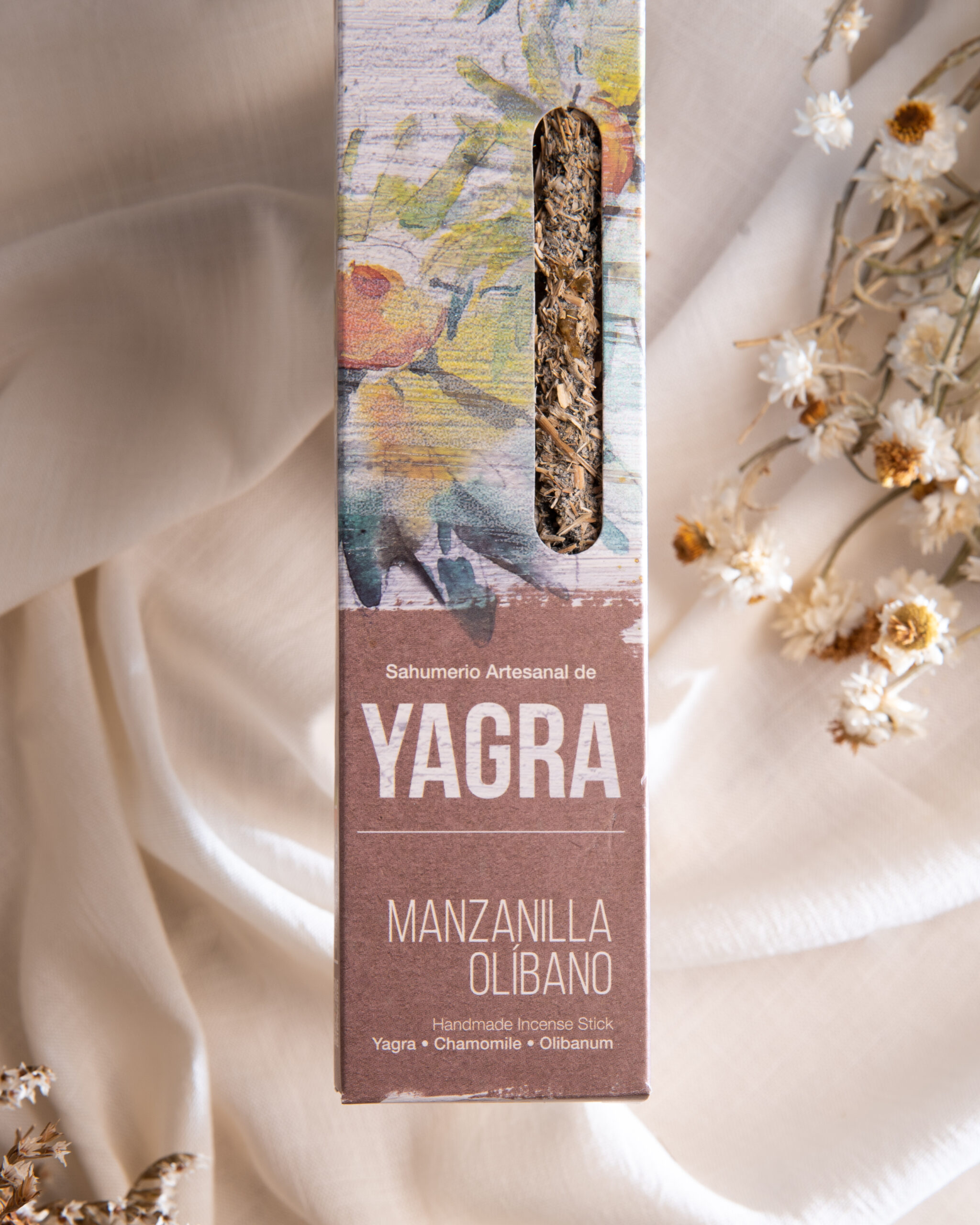 Incienso Yagra - Manzanilla y Olíbano - Imagen 4