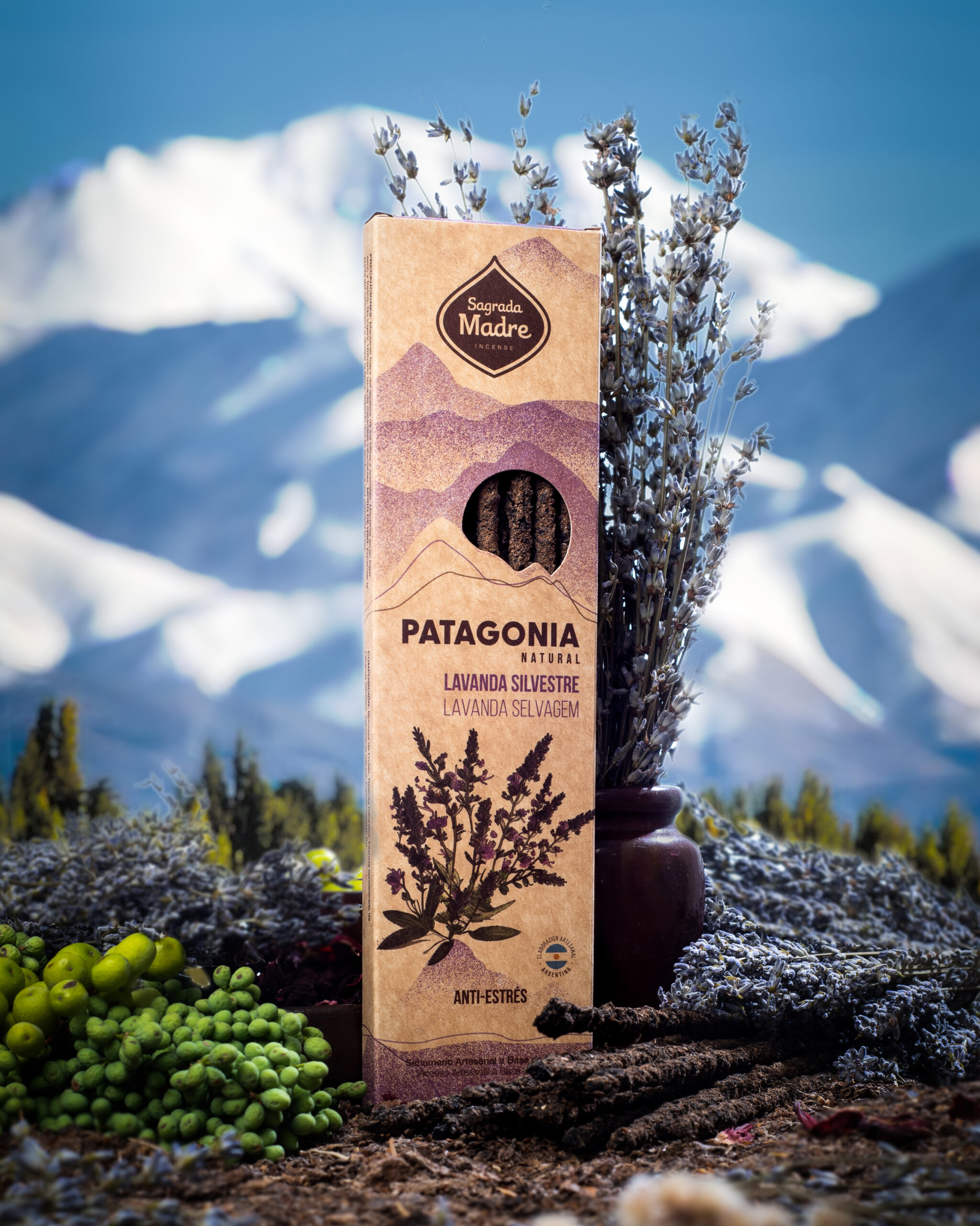 Incienso Patagonia Lavanda Silvestre - Imagen 5