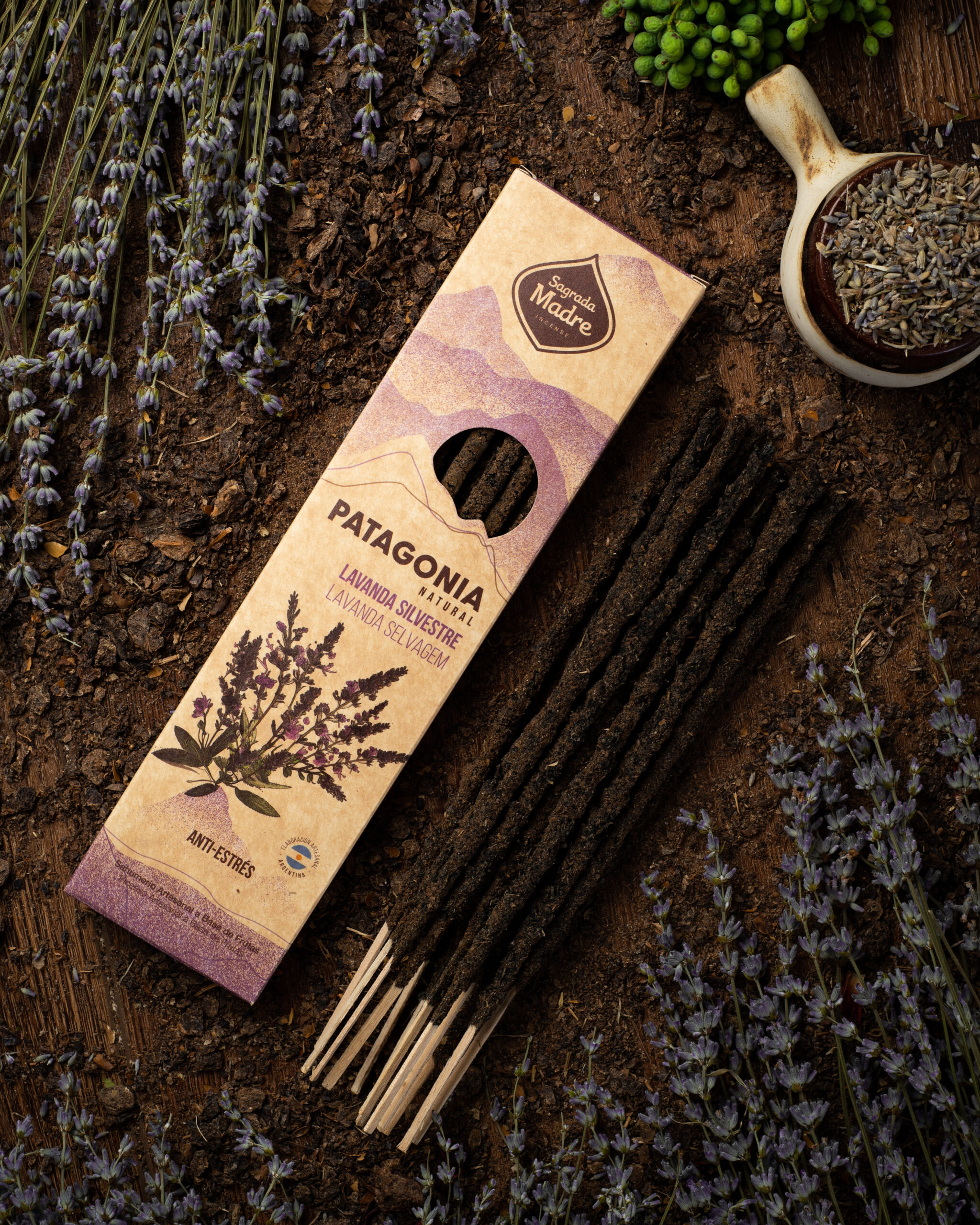 Incienso Patagonia Lavanda Silvestre - Imagen 4