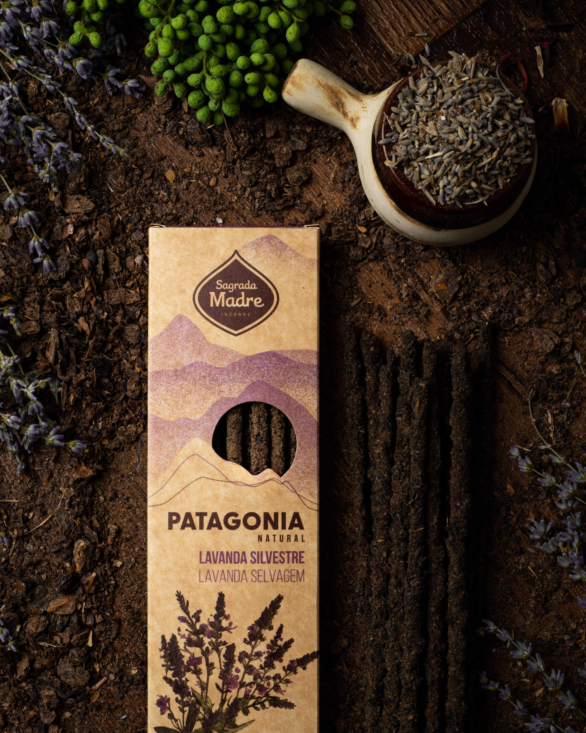 Incienso Patagonia Lavanda Silvestre - Imagen 3