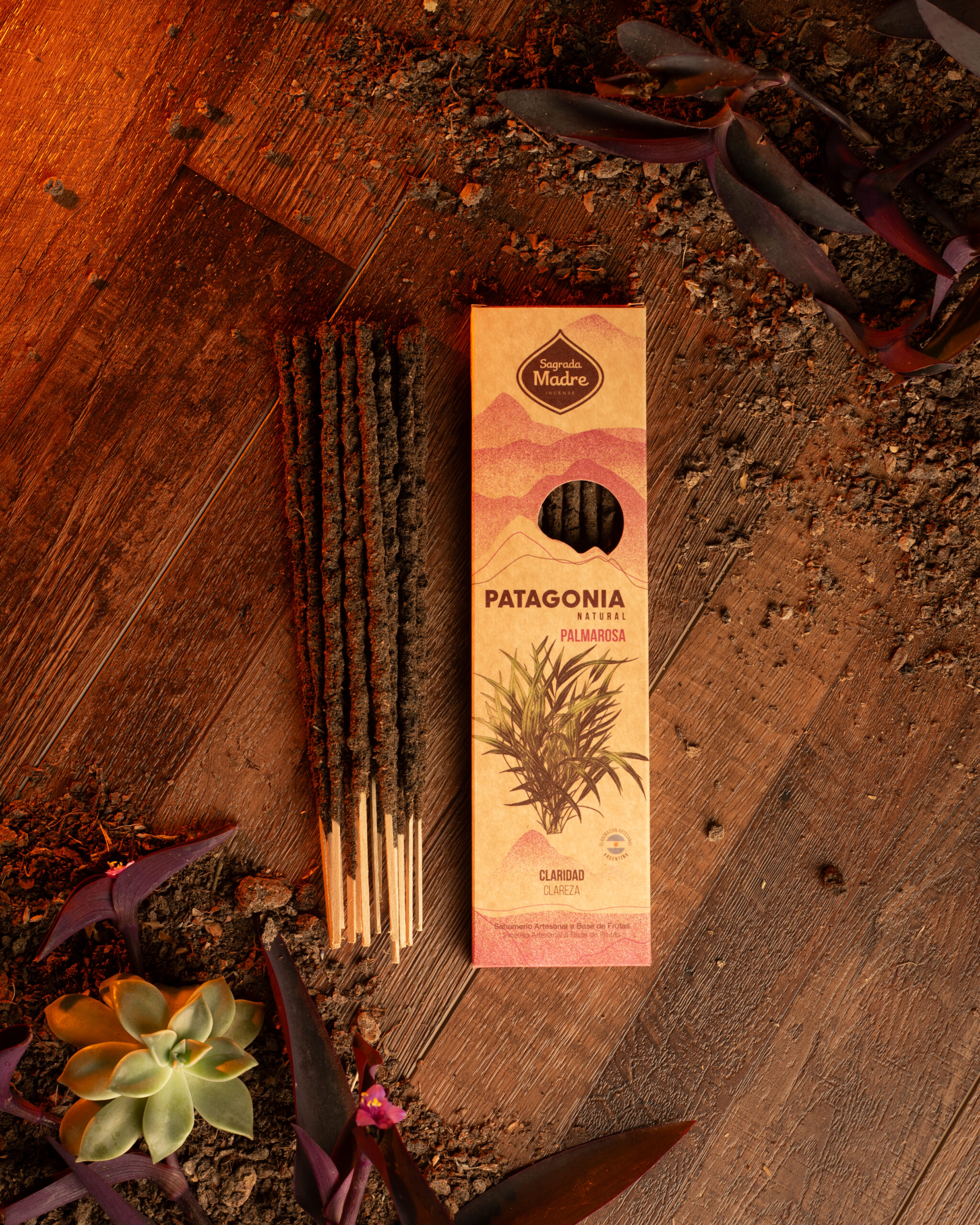 Incienso Patagonia Palmarosa - Imagen 2