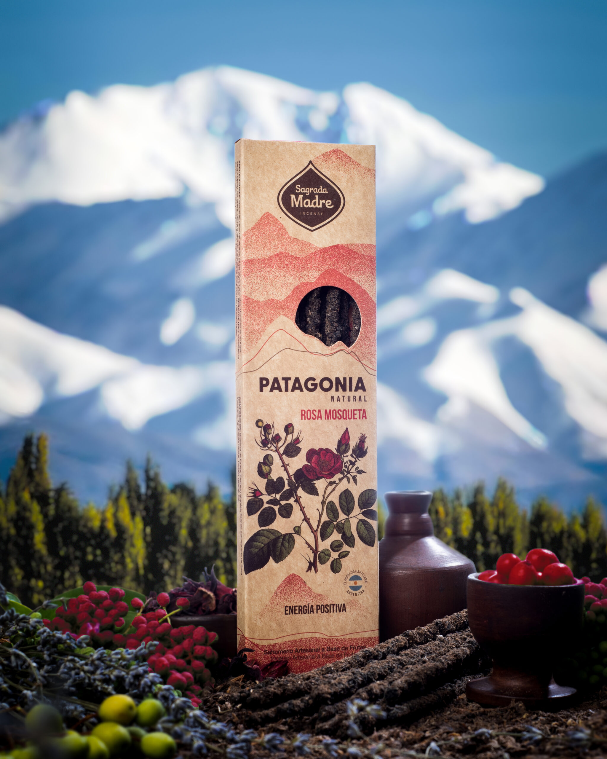 Incienso Patagonia Rosa Mosqueta - Imagen 5