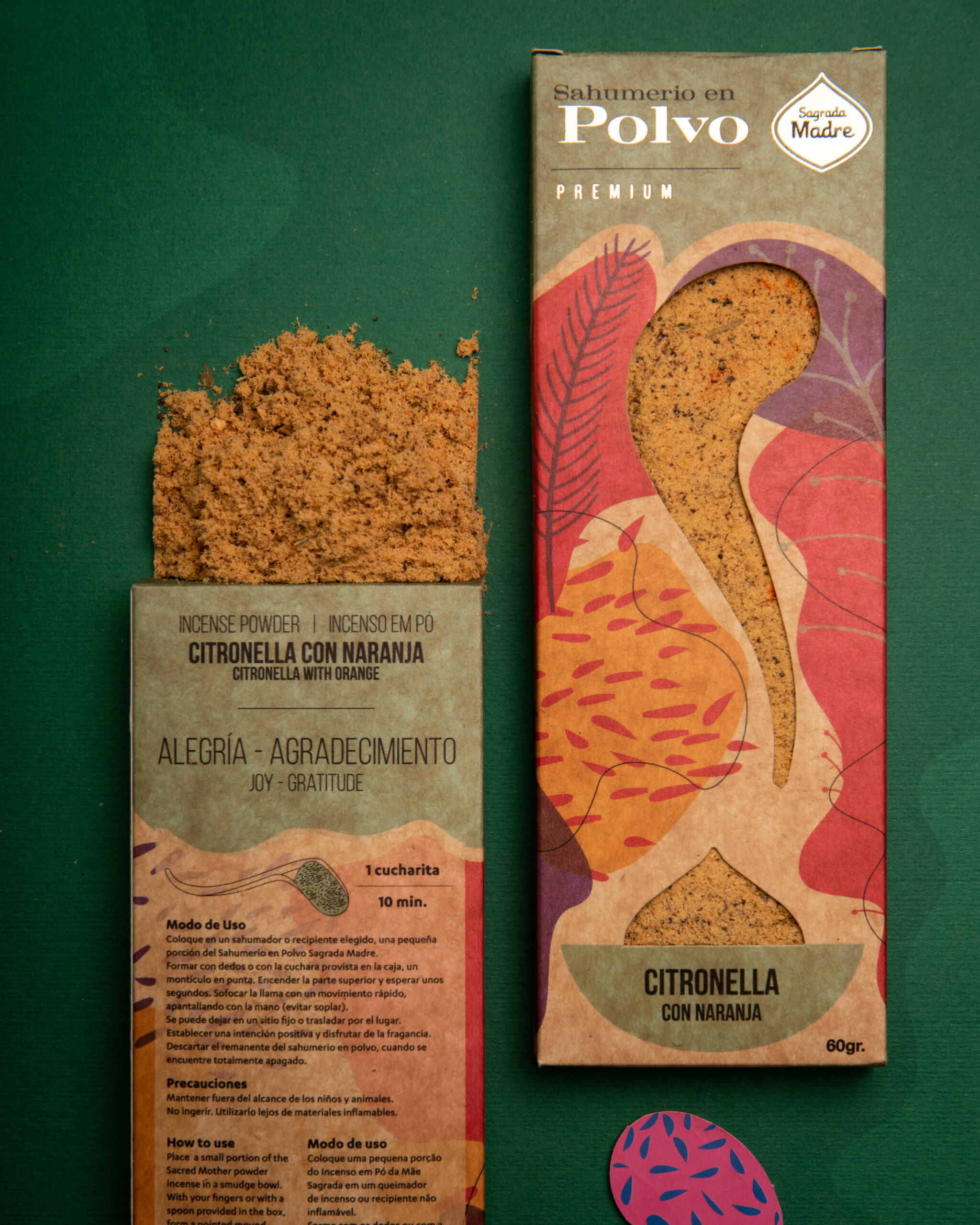 Sahumerio en Polvo Citronella - Imagen 6