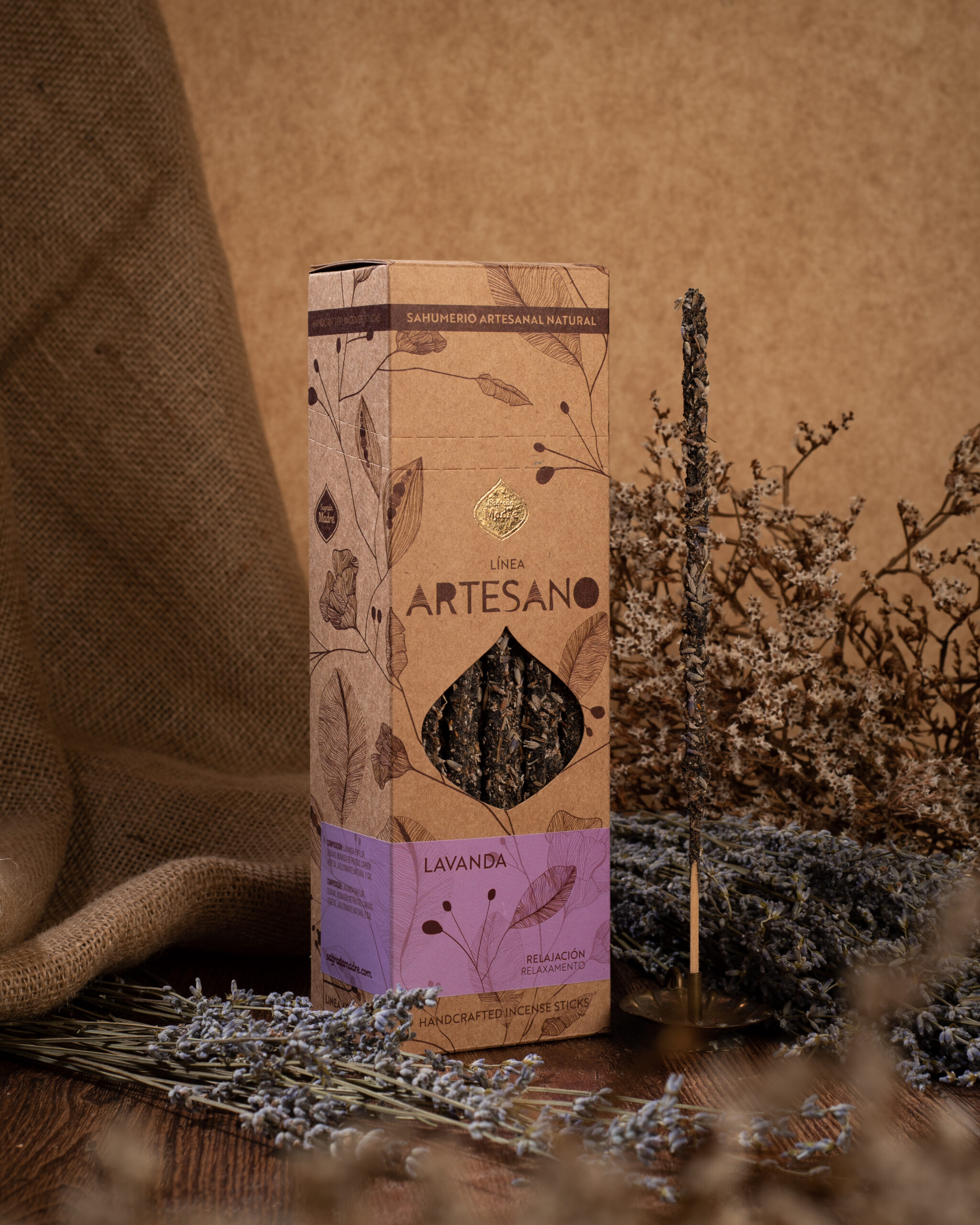 Incienso Artesano Lavanda (Unidad)