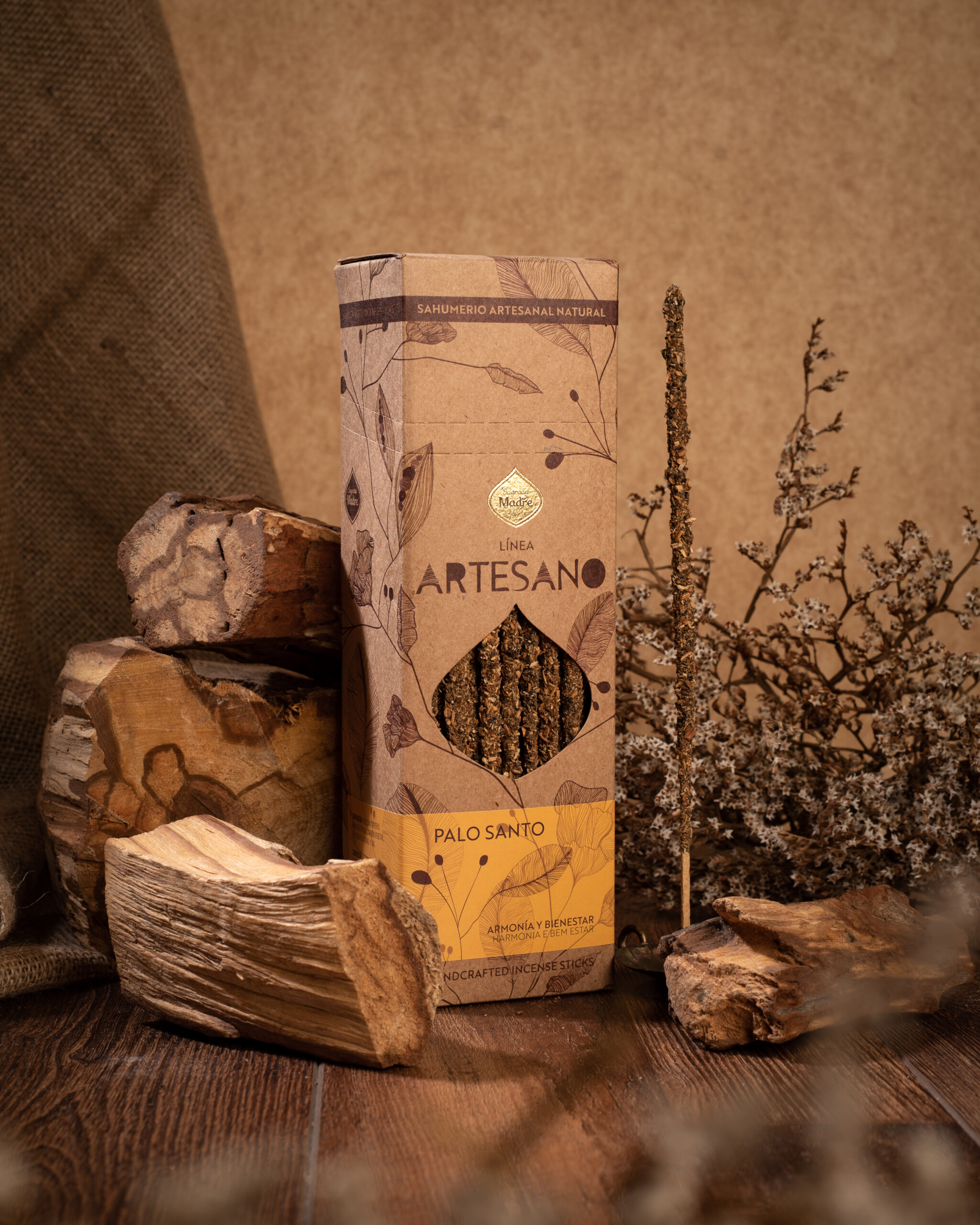 Incienso Artesano Palo Santo (Unidad)