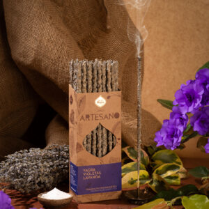 Incienso Artesano Yagra - Violetas - Lavanda (Unidad)