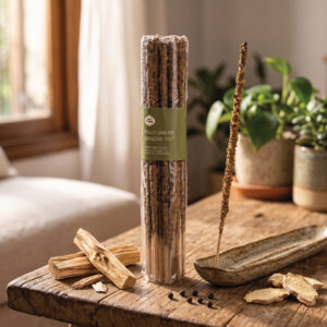 Incienso Sagrada Madre Palo Santo - Jengibre (Unidad)