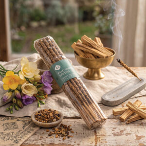 Incienso Sagrada Madre Palo Santo - Fresias (Unidad)