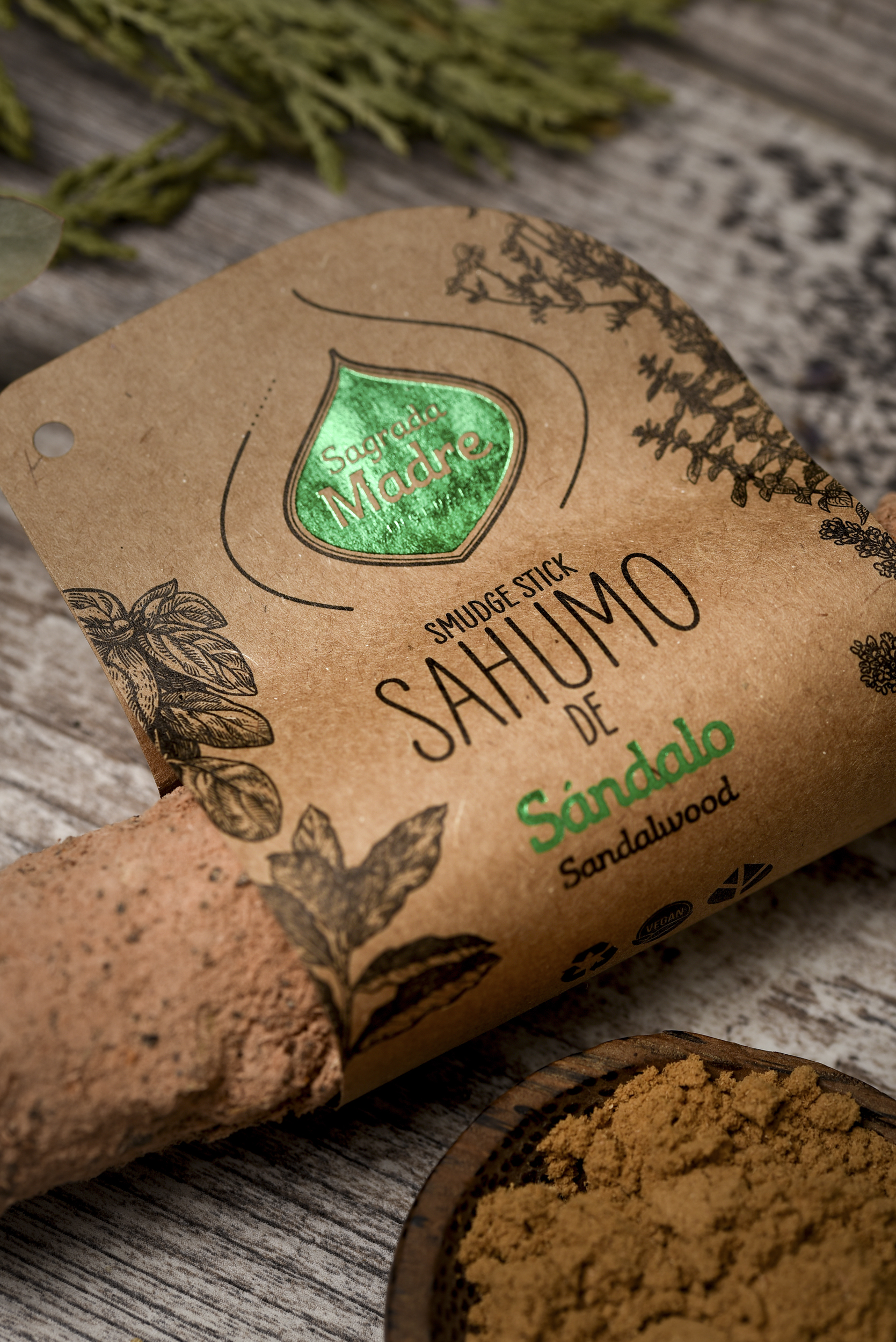 Sahumo de Sándalo y Hierbas Aromáticas
