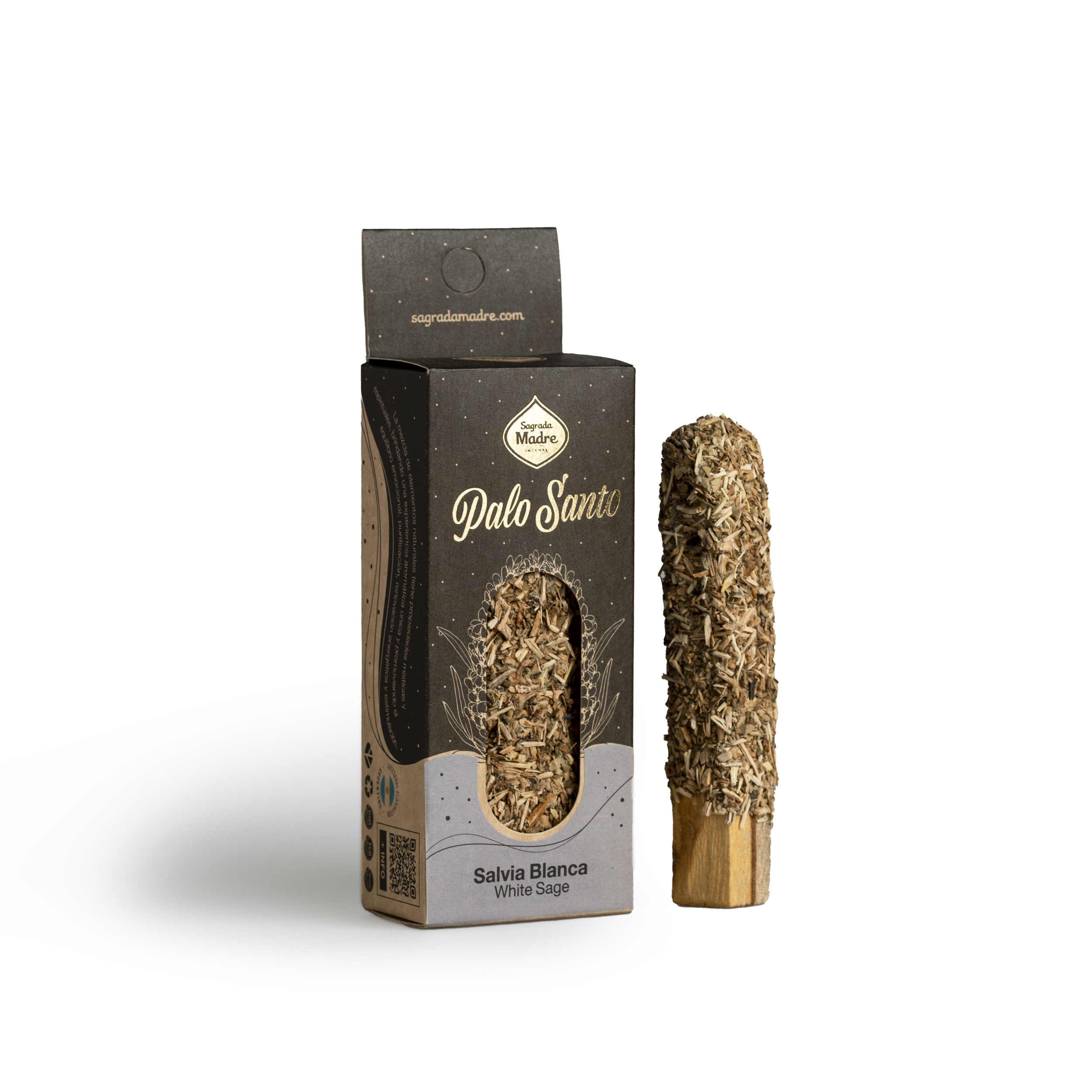 Palo Santo Stick con Salvia Blanca