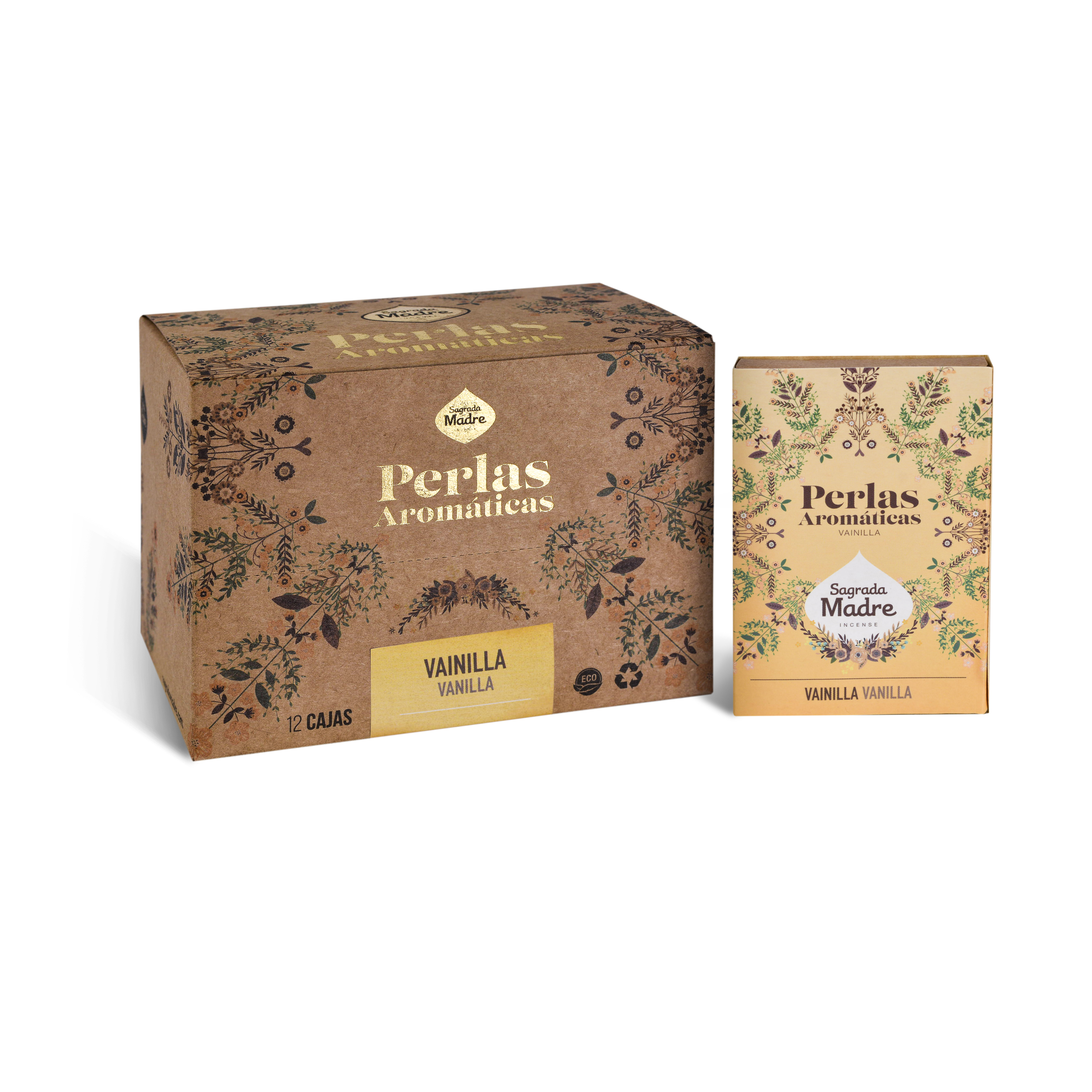 Perlas Aromáticas Vainilla Box x12