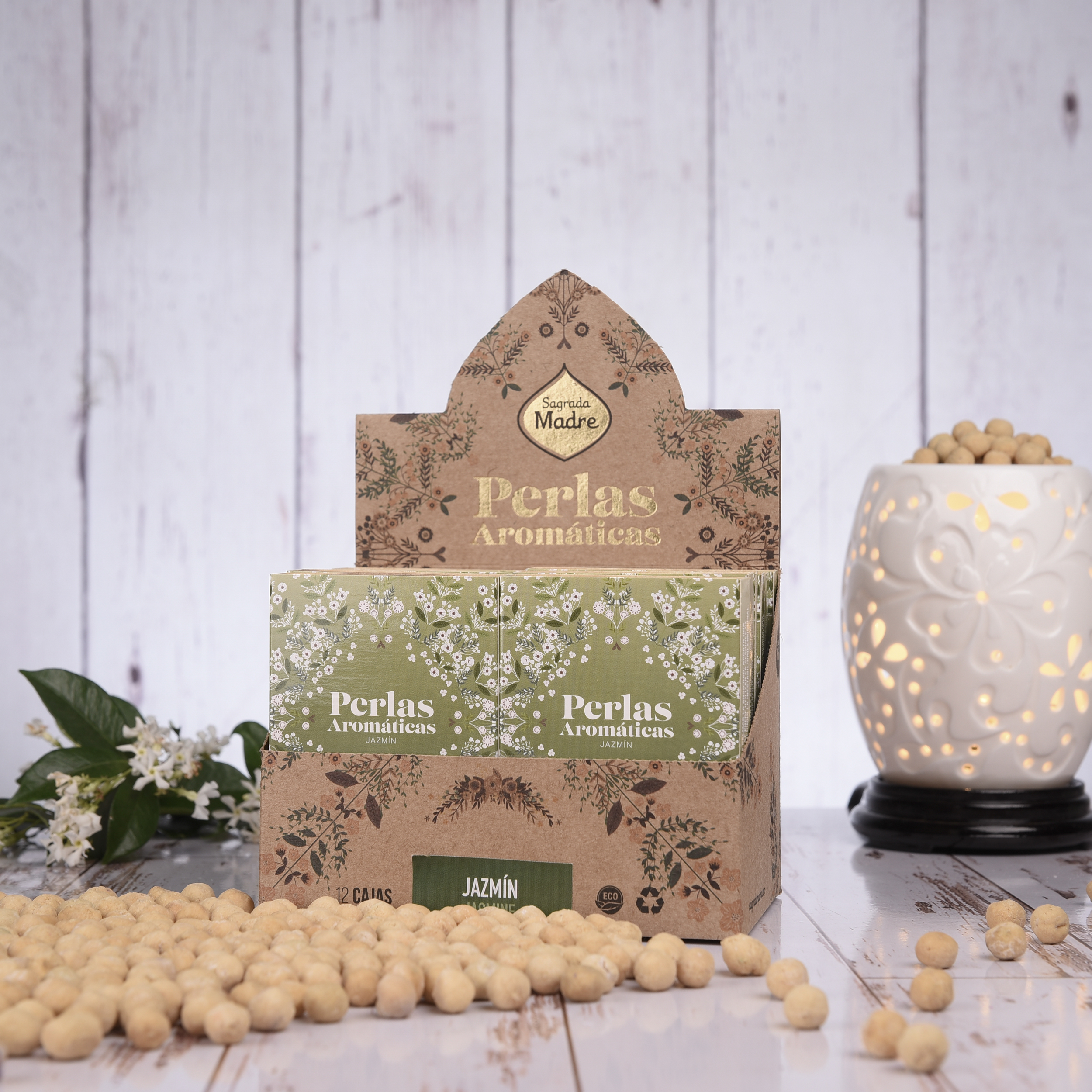 Perlas Aromáticas Jazmín Box x12