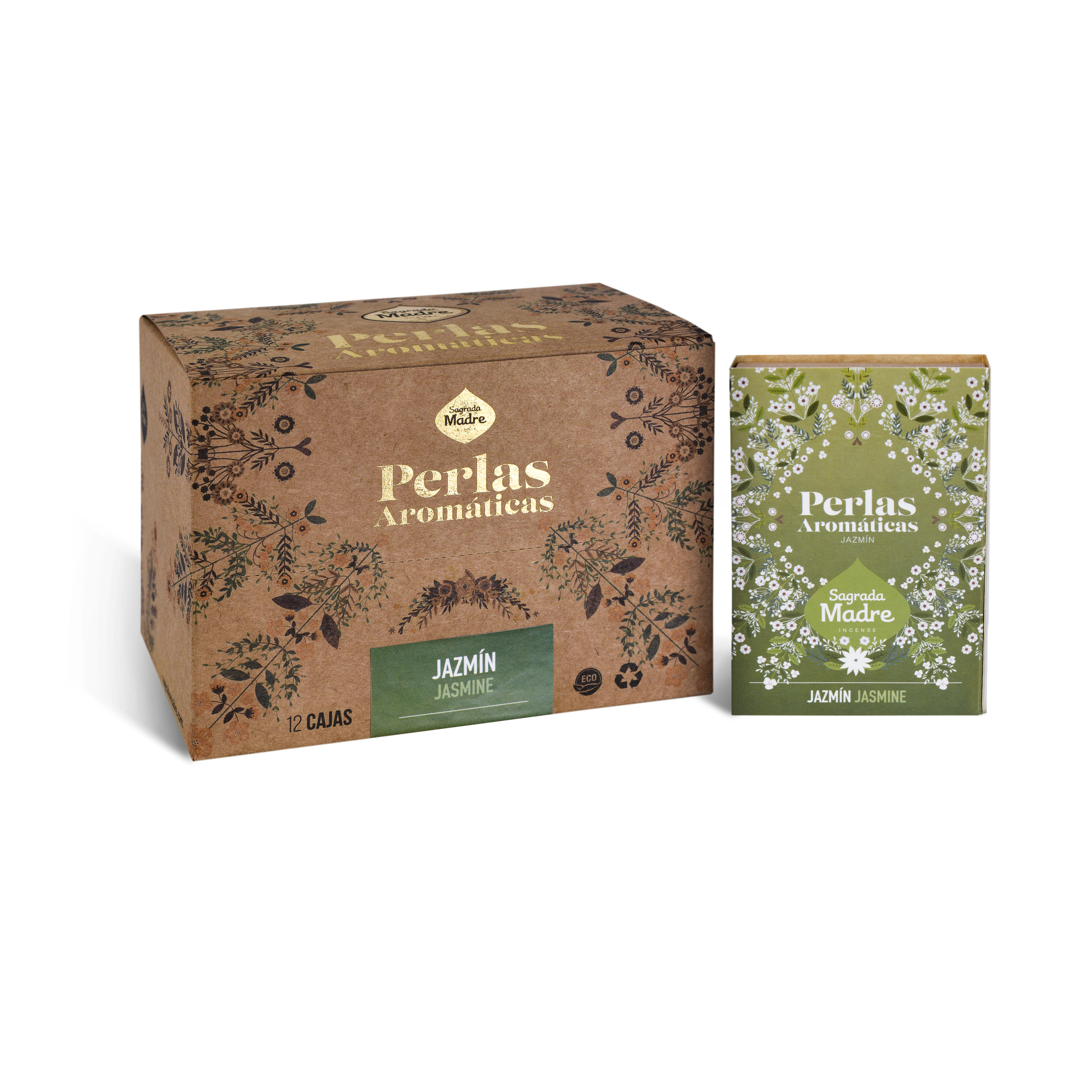 Perlas Aromáticas Jazmín Box x12