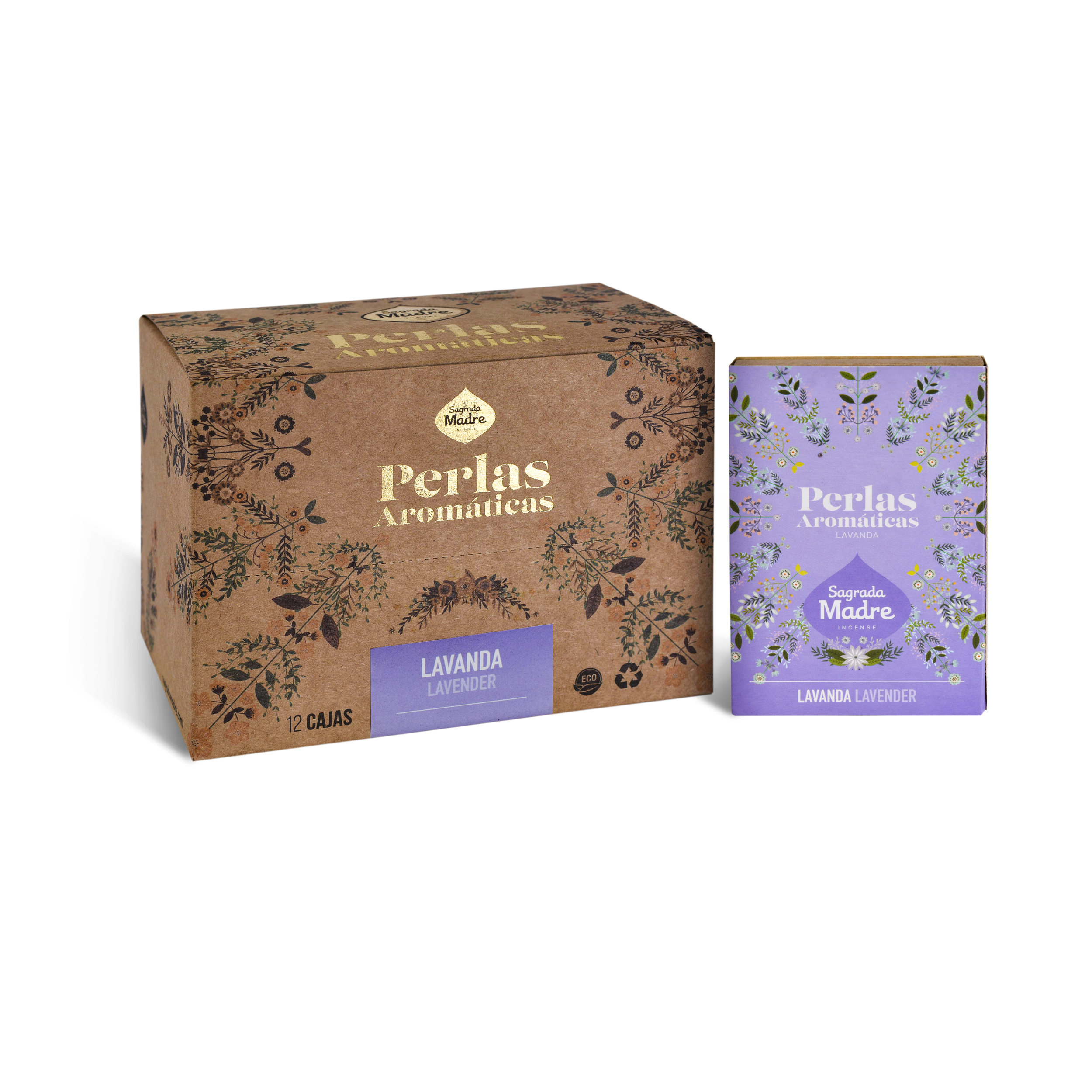 Perlas Aromáticas Lavanda Box x12
