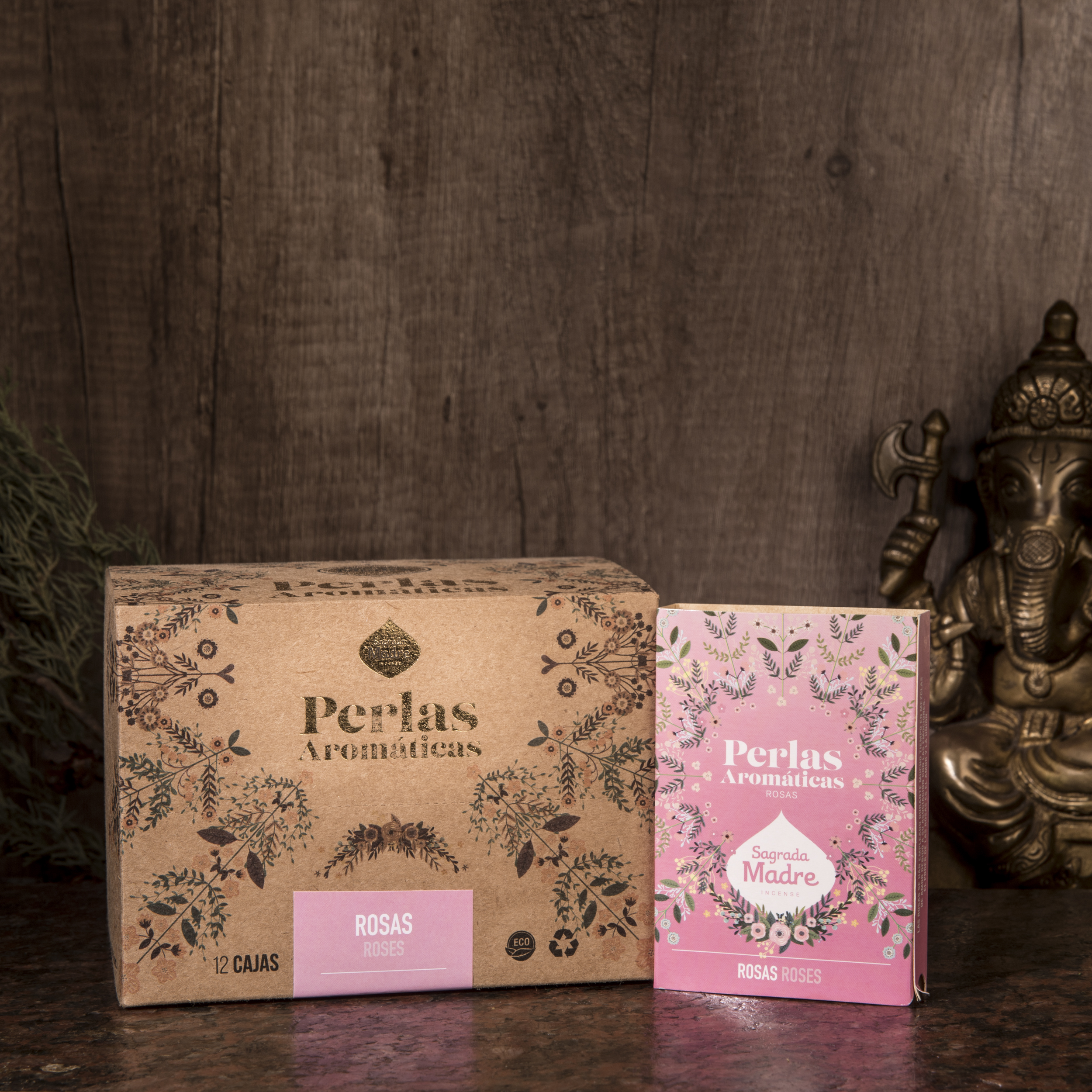 Perlas Aromáticas Rosa Box x12