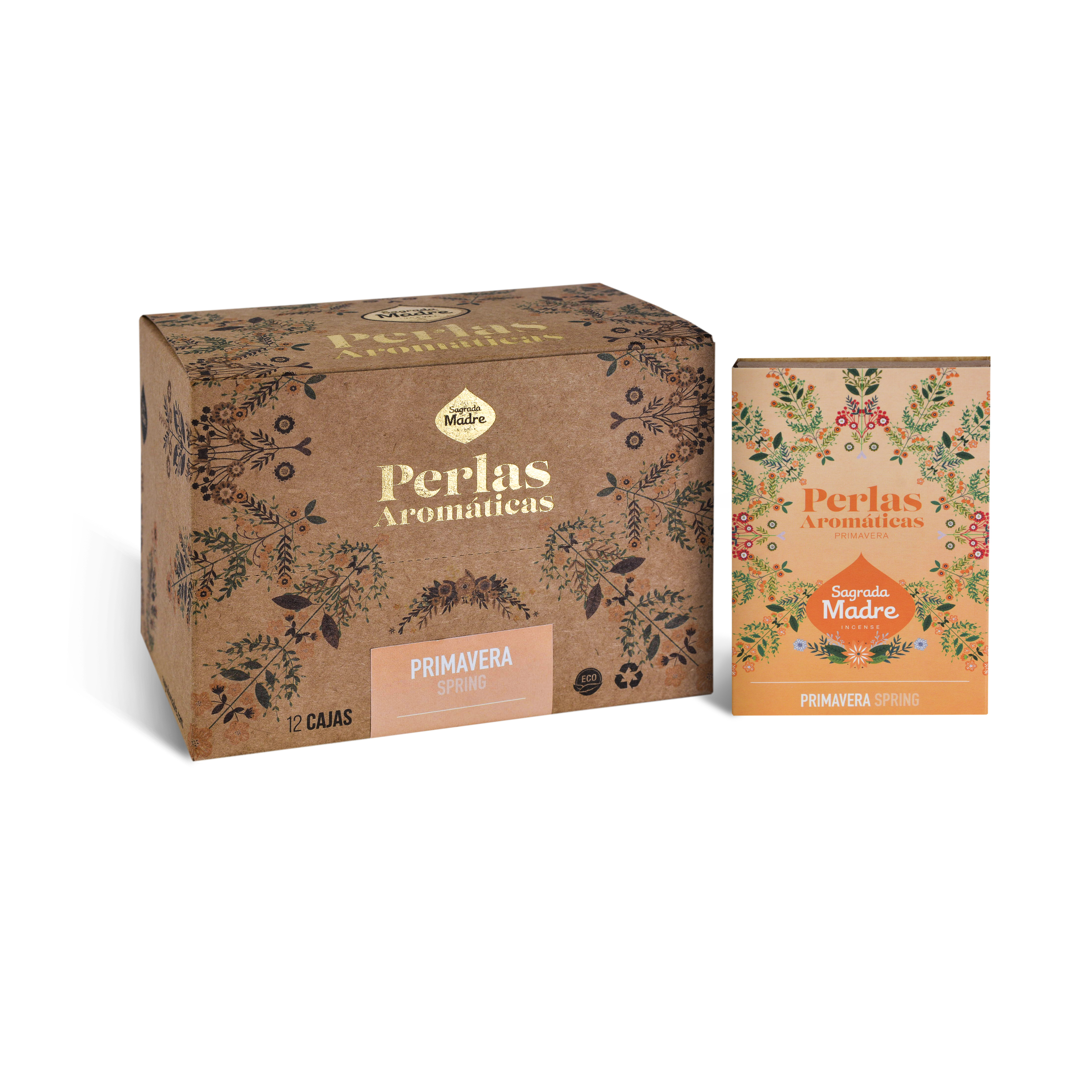 Perlas Aromáticas Primavera Box x12
