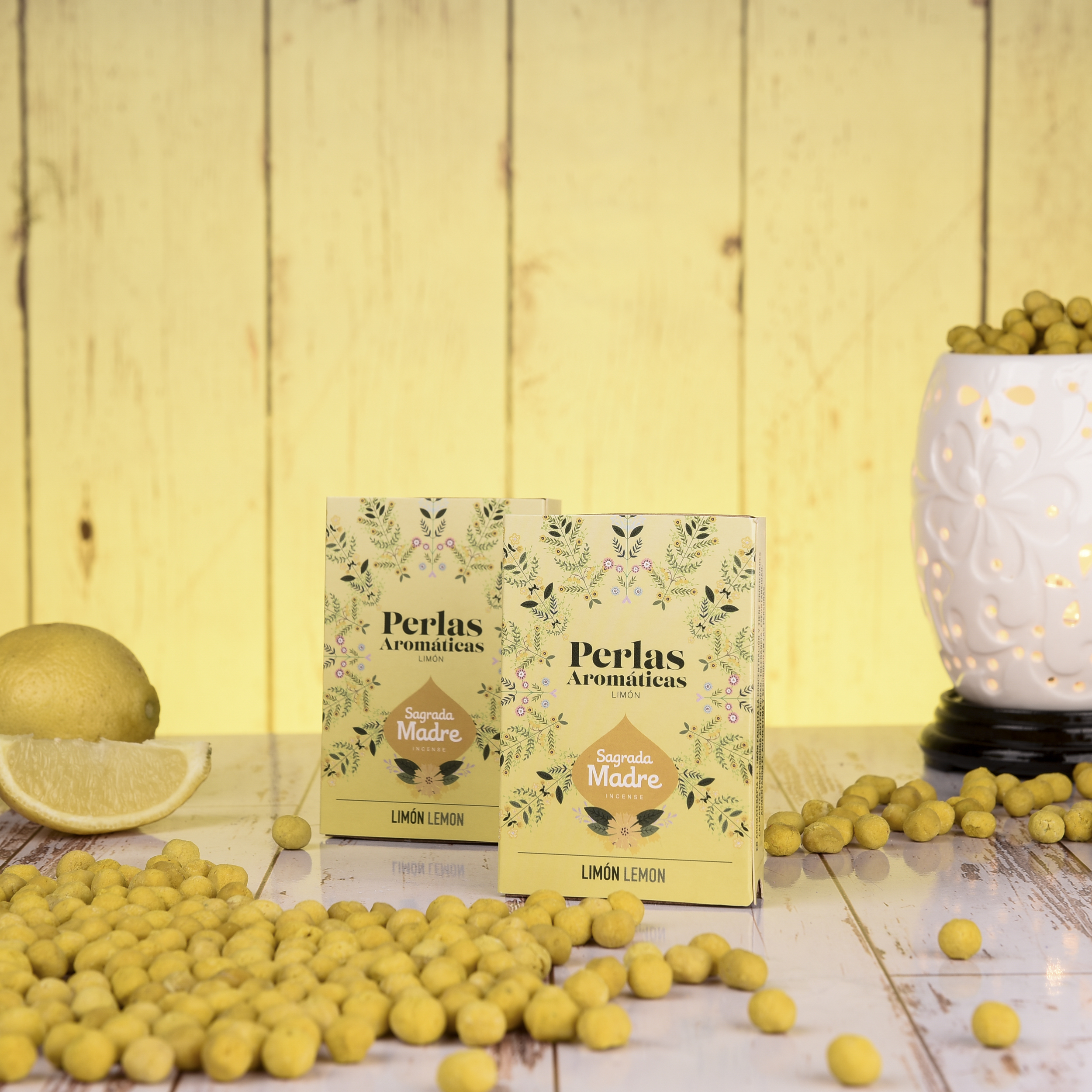 Perlas Aromáticas Limón Box x12